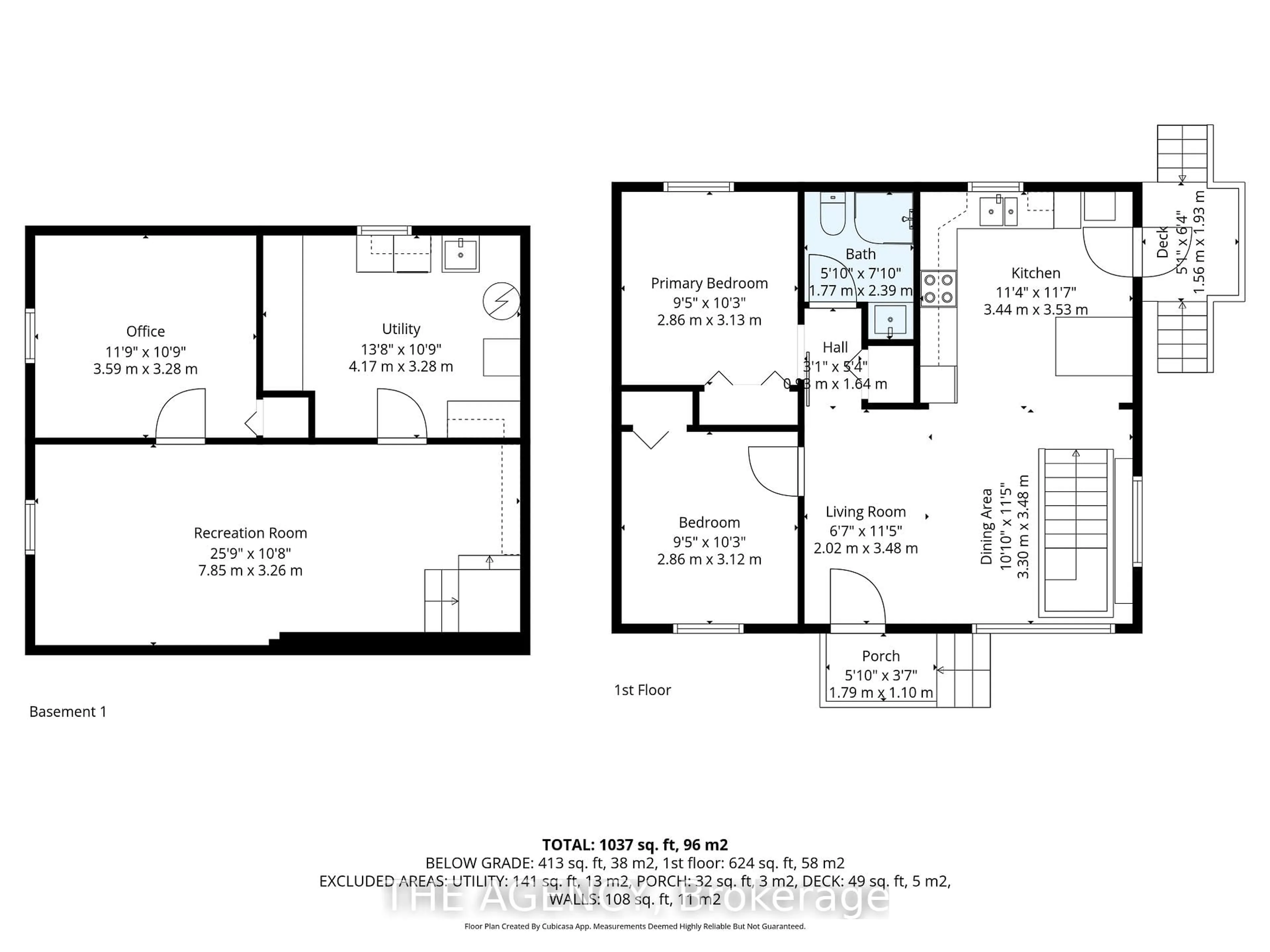 Floor plan for 30 Elmer St, Belleville Ontario K8P 1Z7