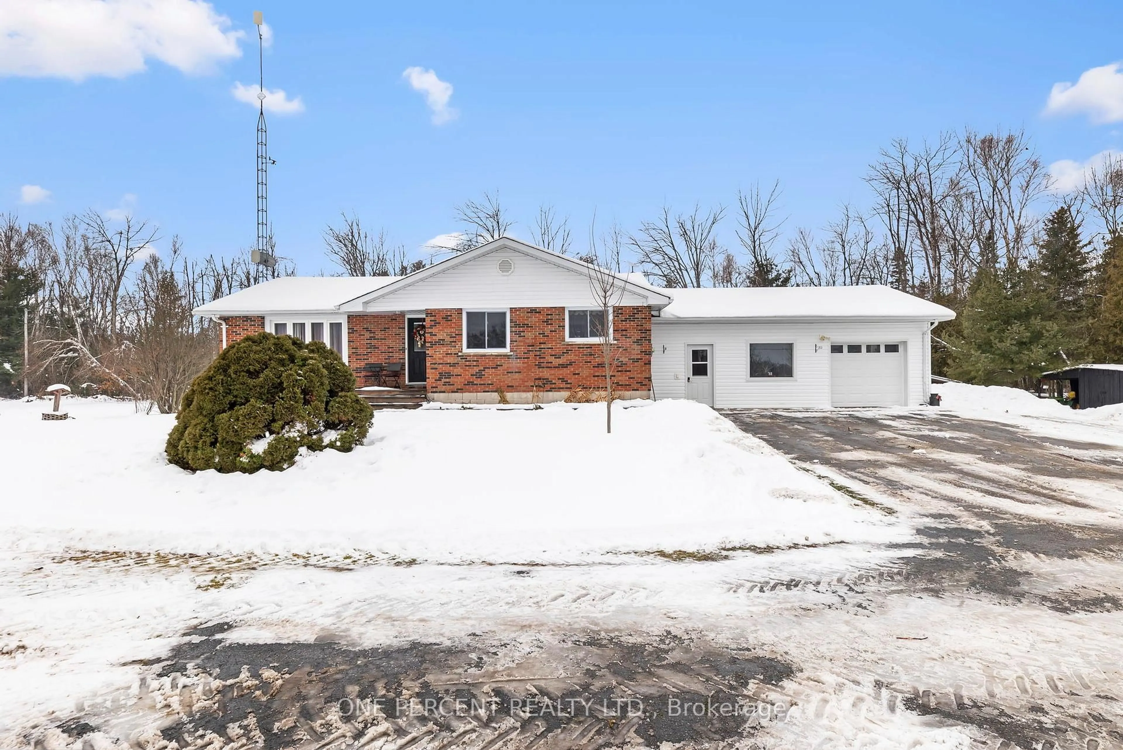Home with brick exterior material, street for 6077 Hwy 35, Kawartha Lakes Ontario K0M 1N0