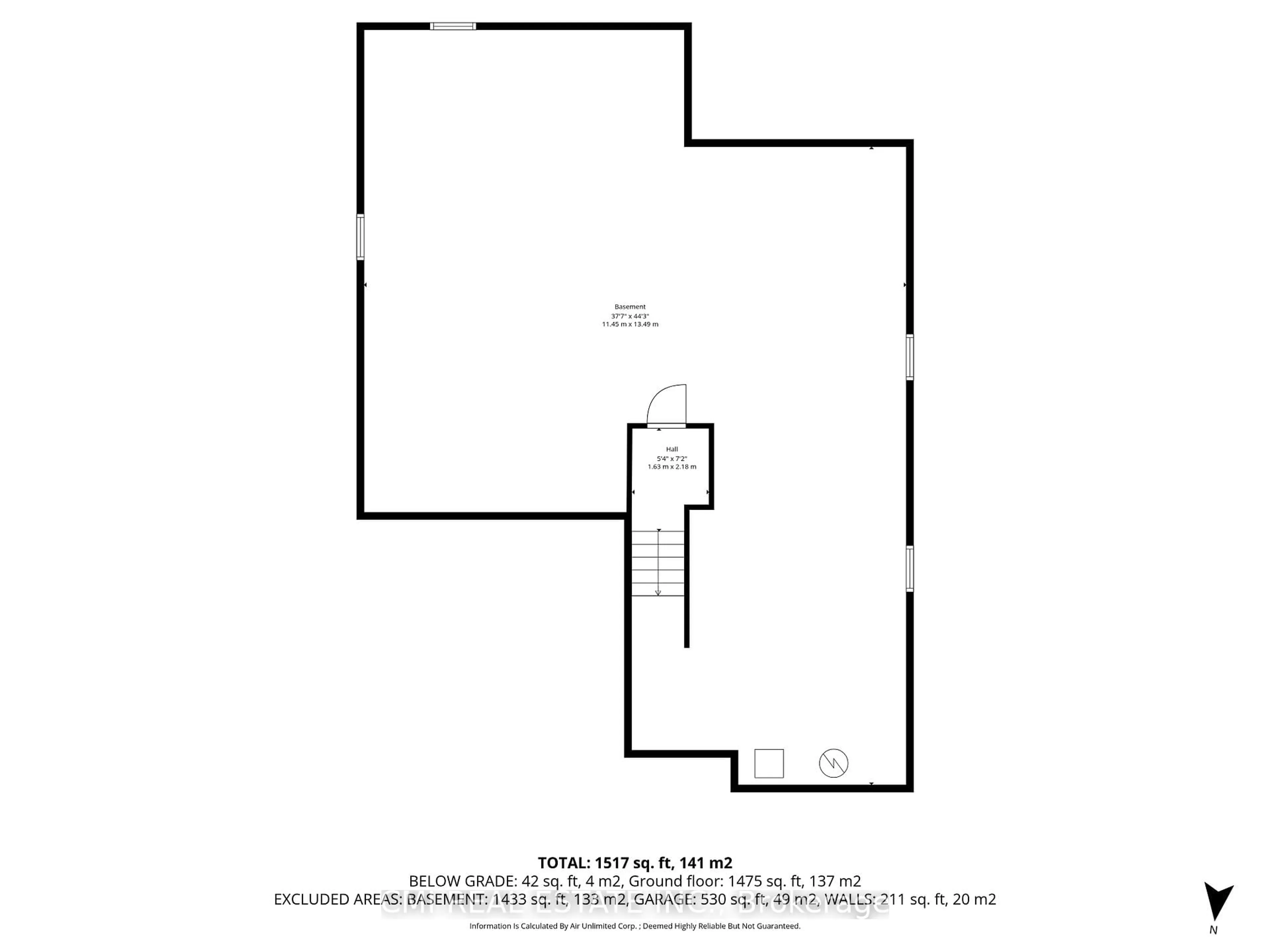 Floor plan for 45 Helen Dr, Haldimand Ontario N0A 1H0