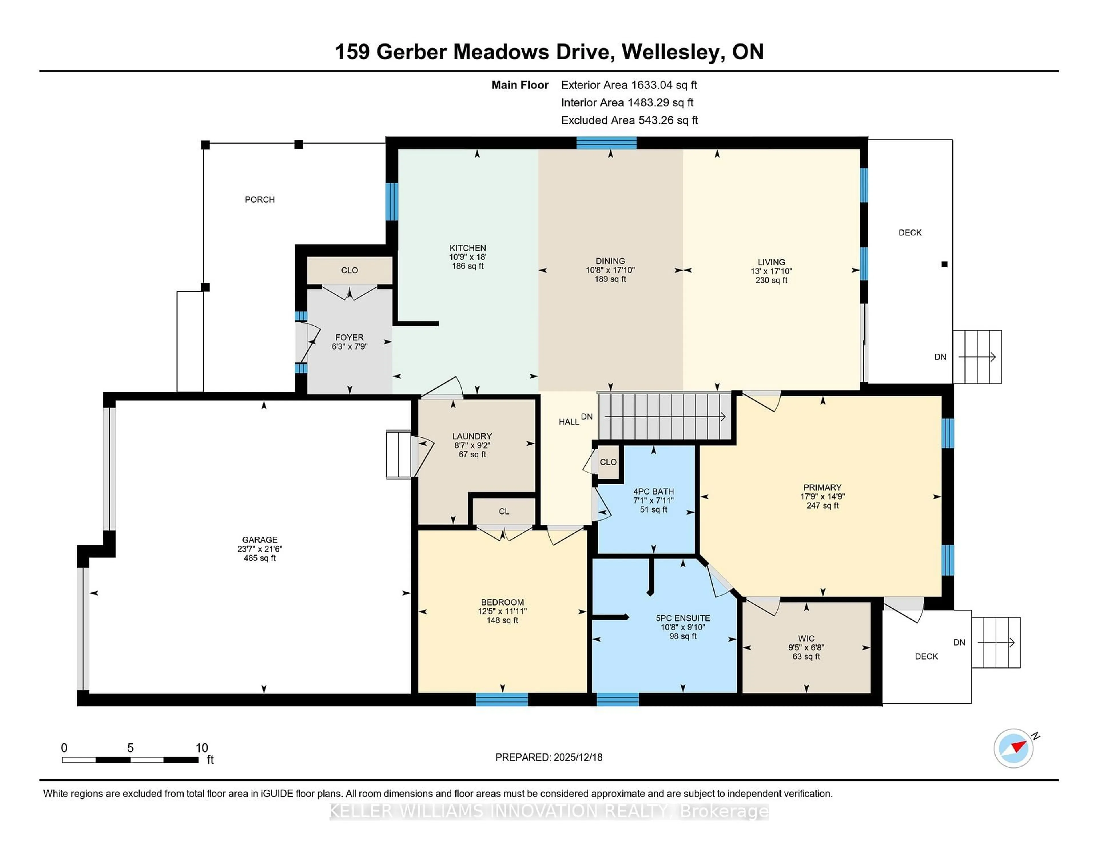 Floor plan for 159 Gerber Meadows Dr, Wellesley Ontario N0B 2T0