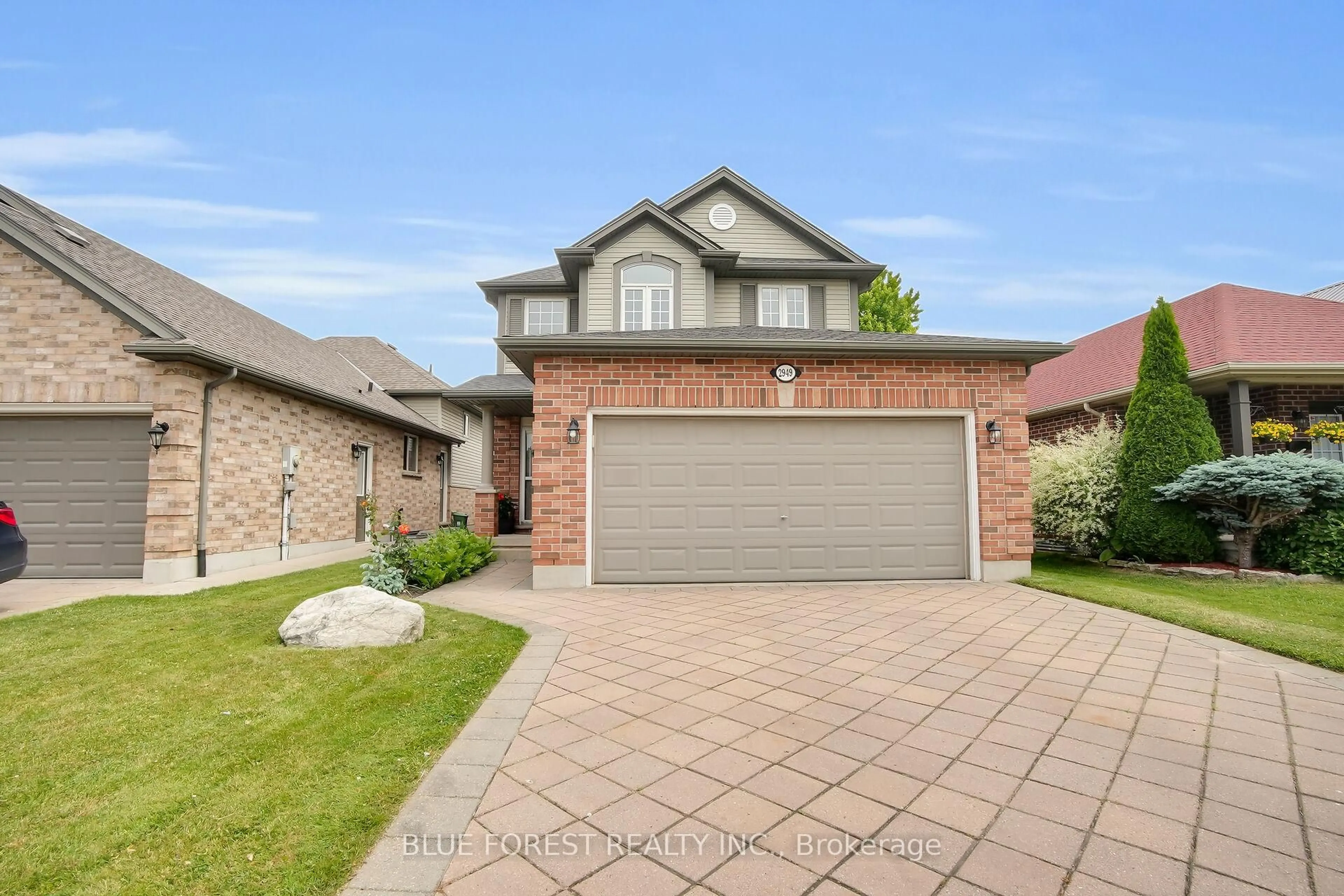 Home with brick exterior material, street for 2949 Meadowgate Blvd, London South Ontario N6M 1L3