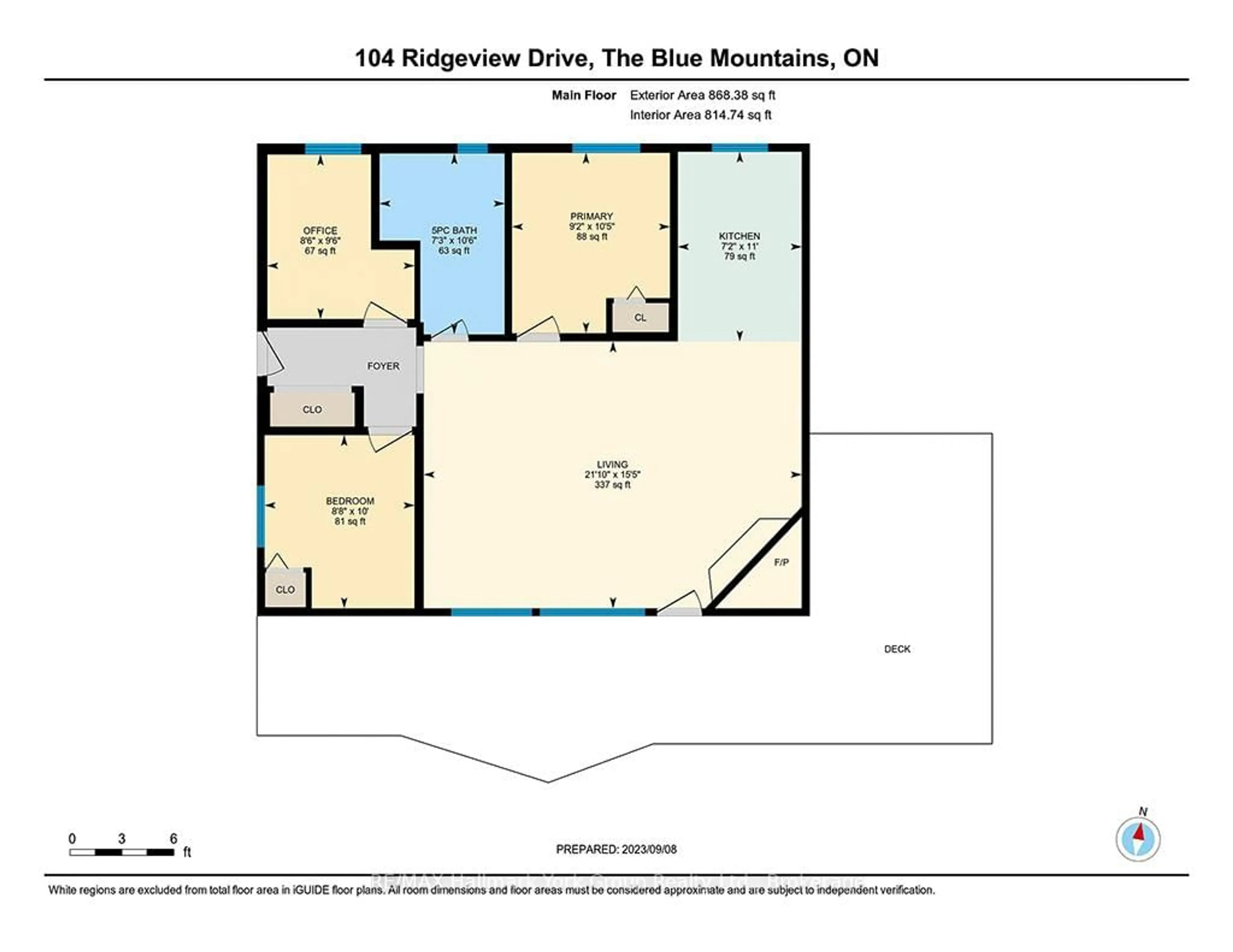 Floor plan for 104 Ridgeview Dr, Blue Mountains Ontario L9Y 3Z2