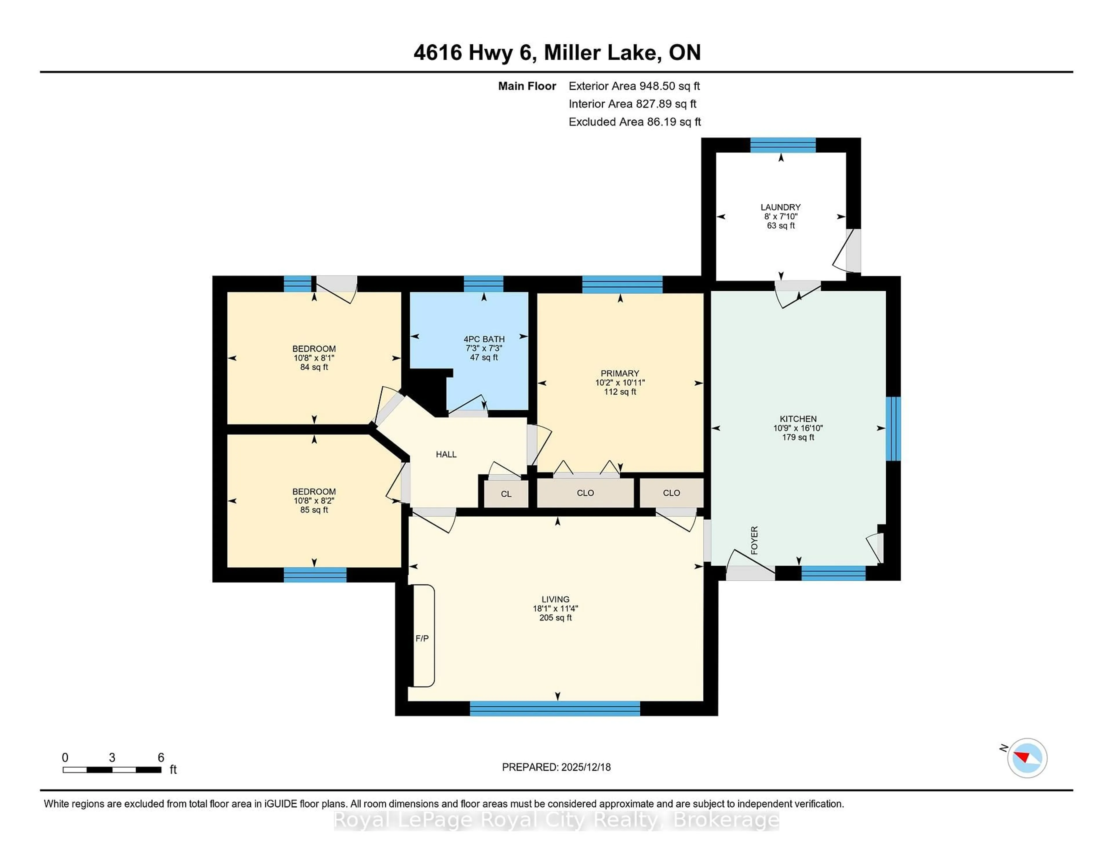 Floor plan for 4616 6 Highway, Northern Bruce Peninsula Ontario N0H 1Z0