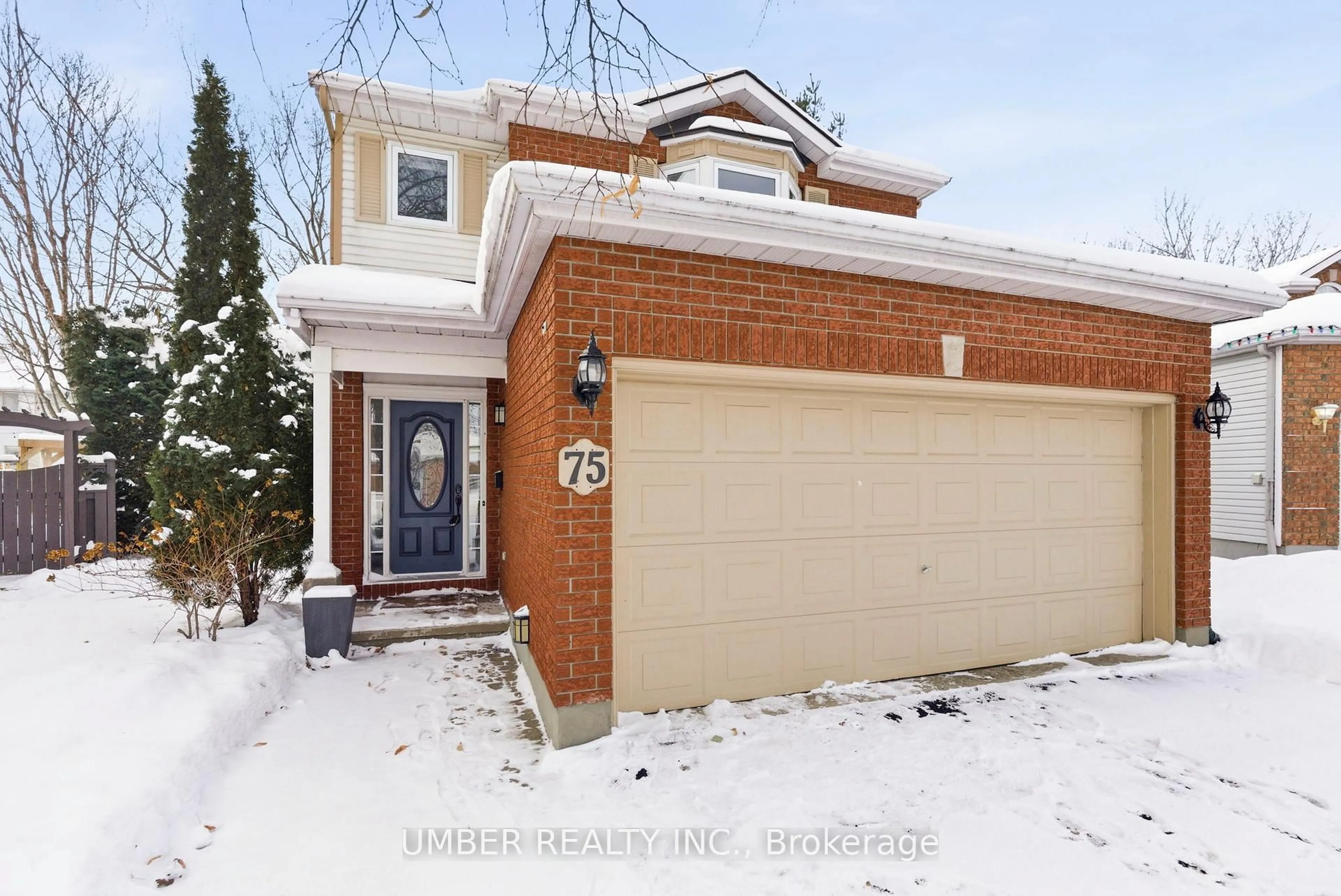 Home with brick exterior material, street for 75 Armagh Way, Ottawa Ontario K2J 4C1