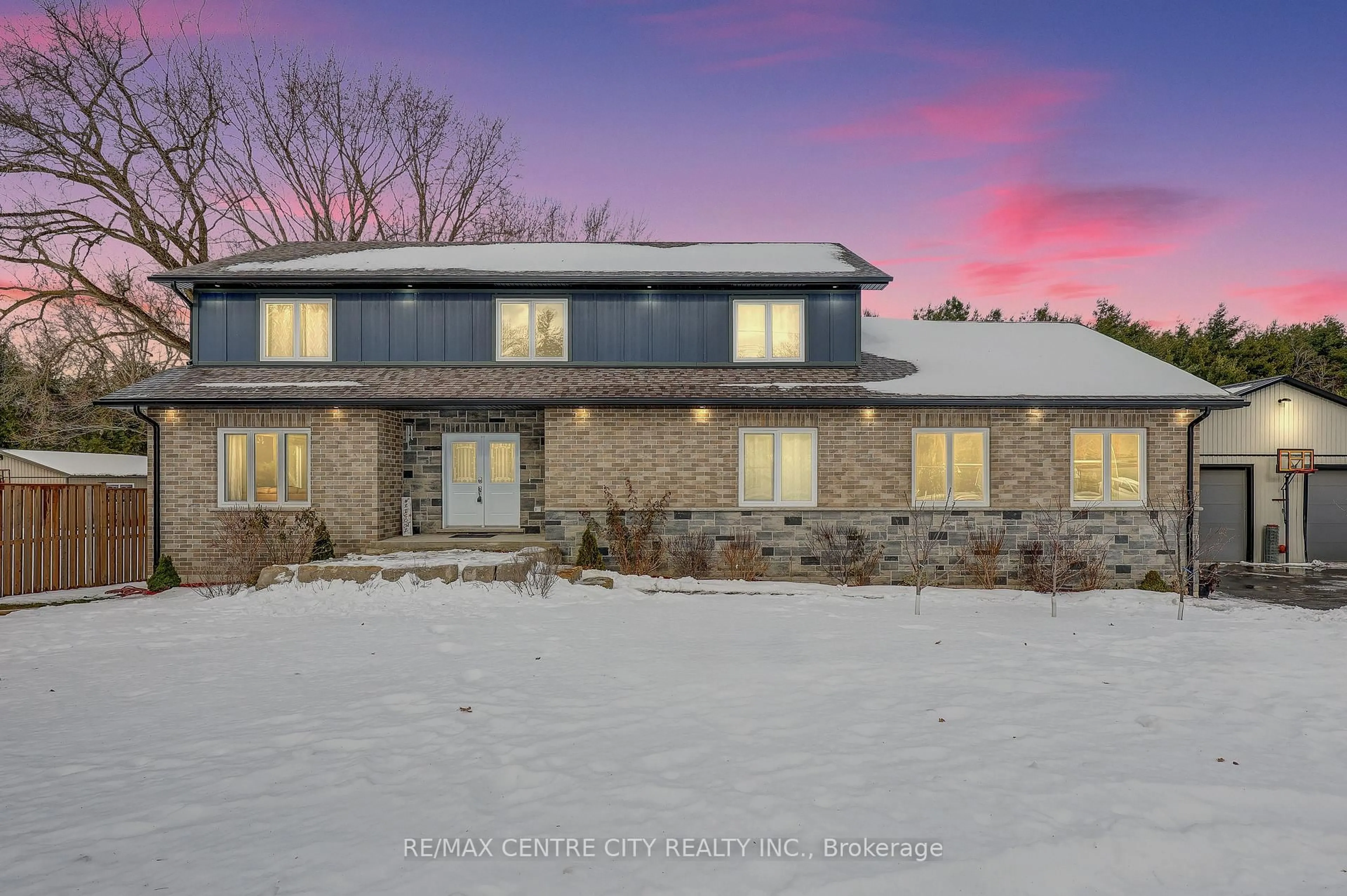 Home with brick exterior material, unknown for 287 Highway 24 Rd, Norfolk Ontario N0E 1X0