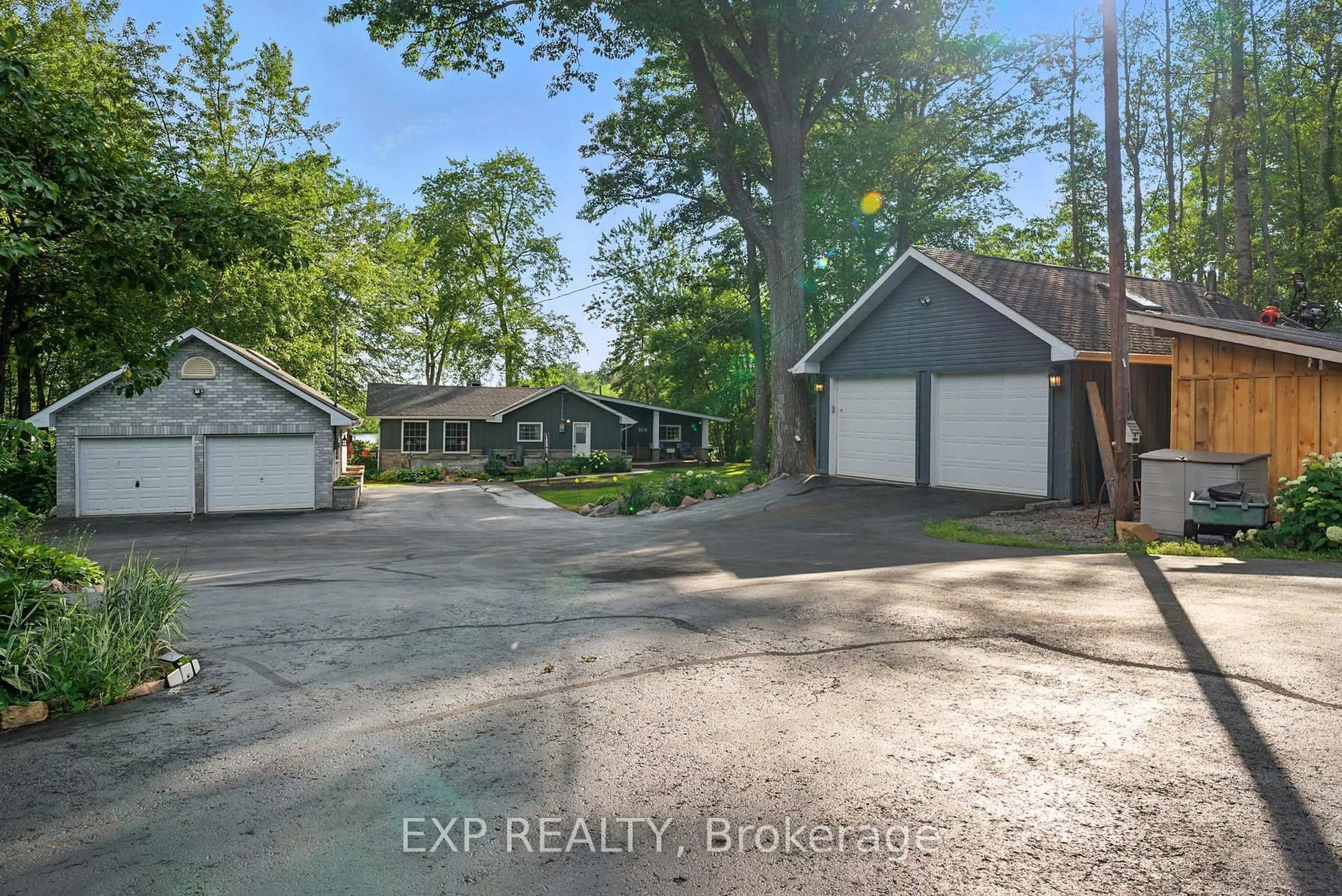 A pic from outside/outdoor area/front of a property/back of a property/a pic from drone, street for 290 Marlbank Rd, Tweed Ontario K0K 3J0