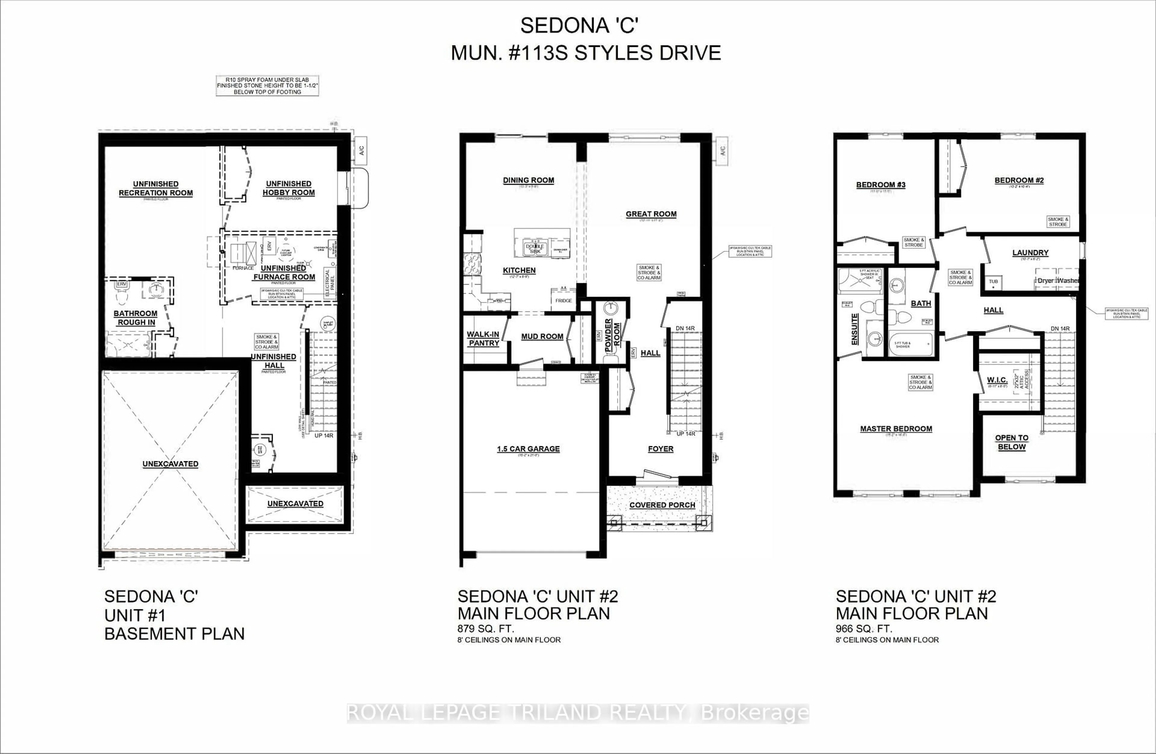 Floor plan for 113 STYLES Dr, St. Thomas Ontario N5R 0N8