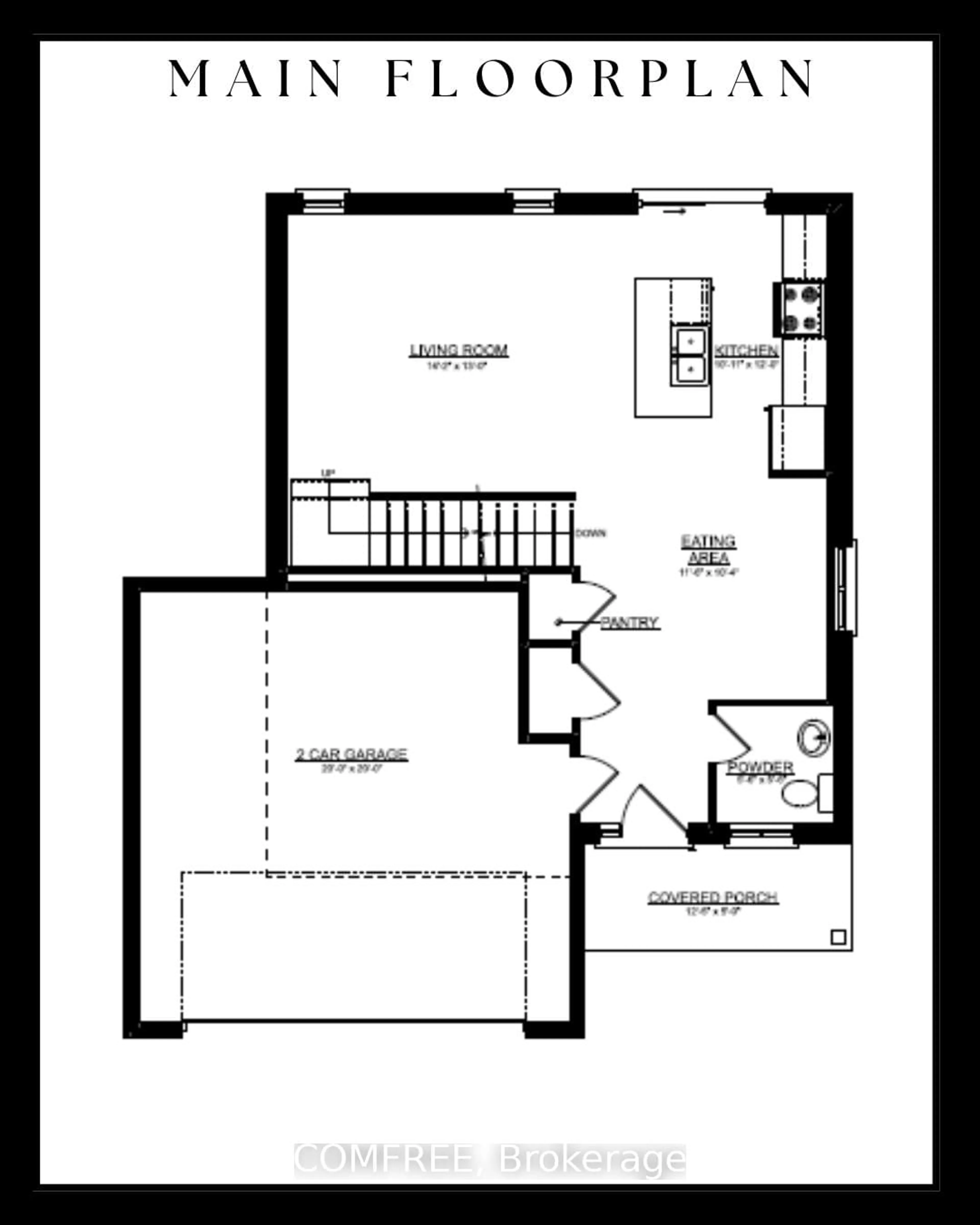 Floor plan for 151 Shaw Valley Dr, St. Thomas Ontario N5R 0R7