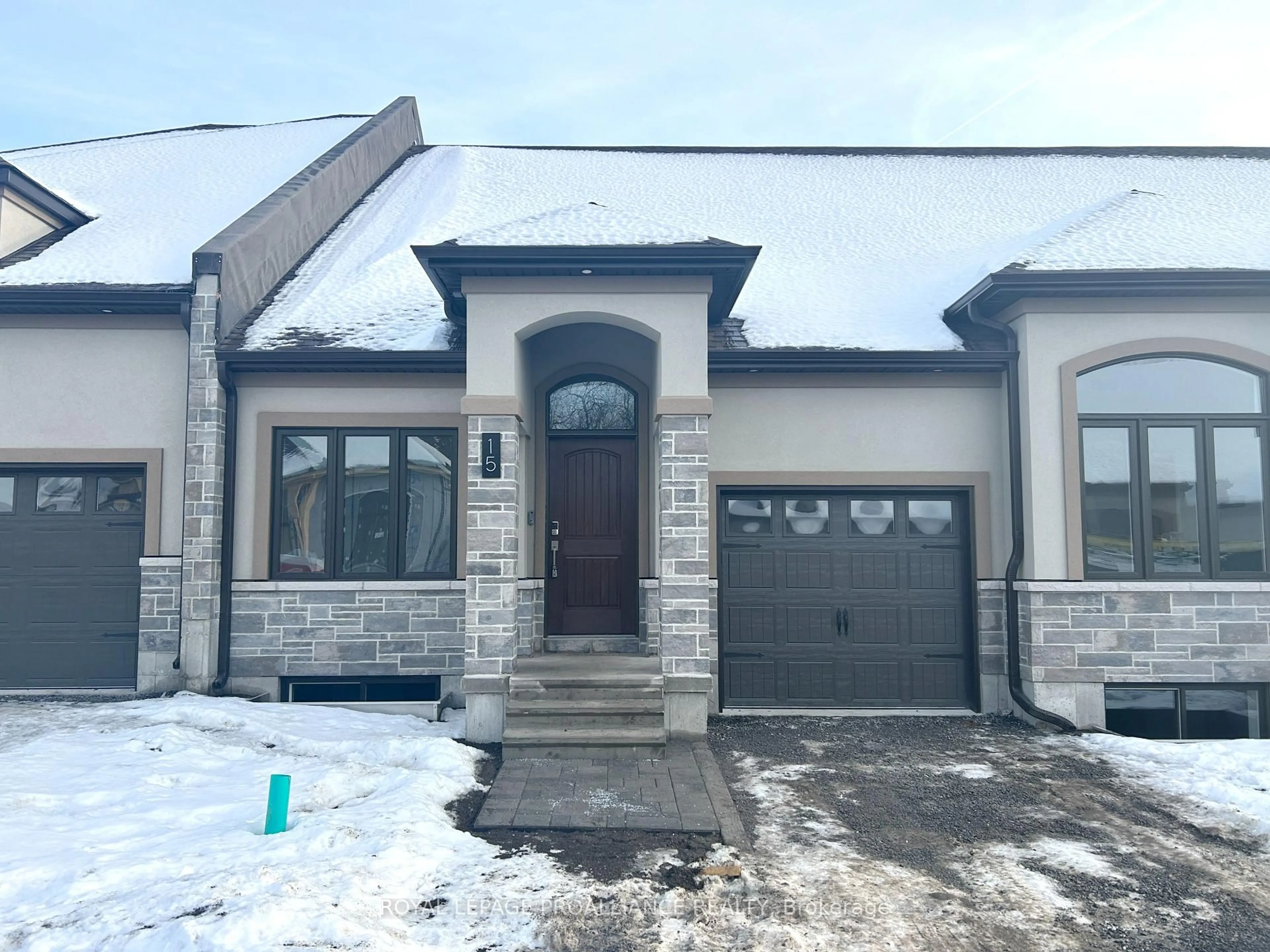 Home with brick exterior material, street for 99 Cloverleaf Dr #15, Belleville Ontario K8N 4Z5