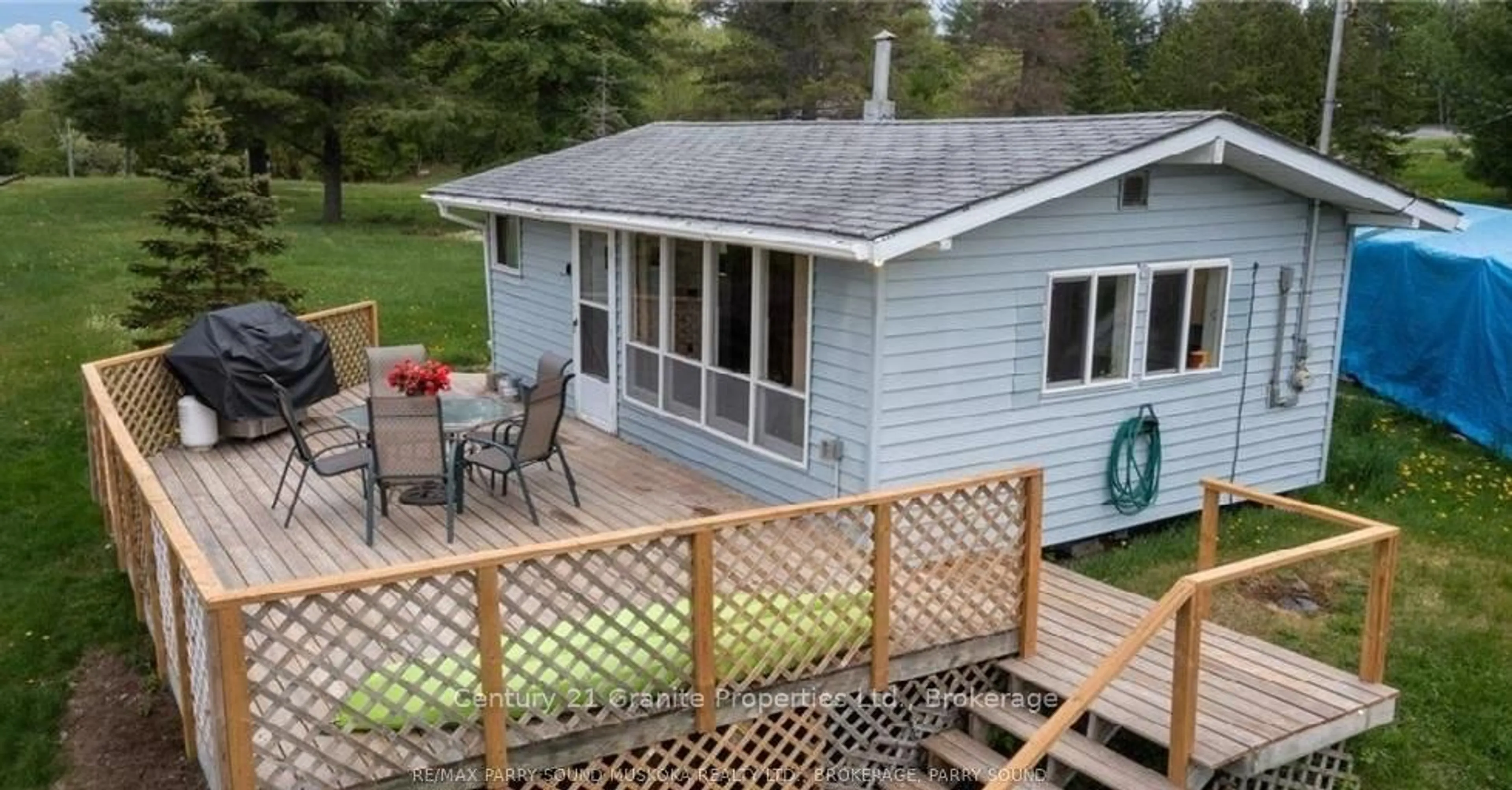 Patio, water/lake/river/ocean view for 9 Martha Dr, McKellar Ontario P0G 1C0