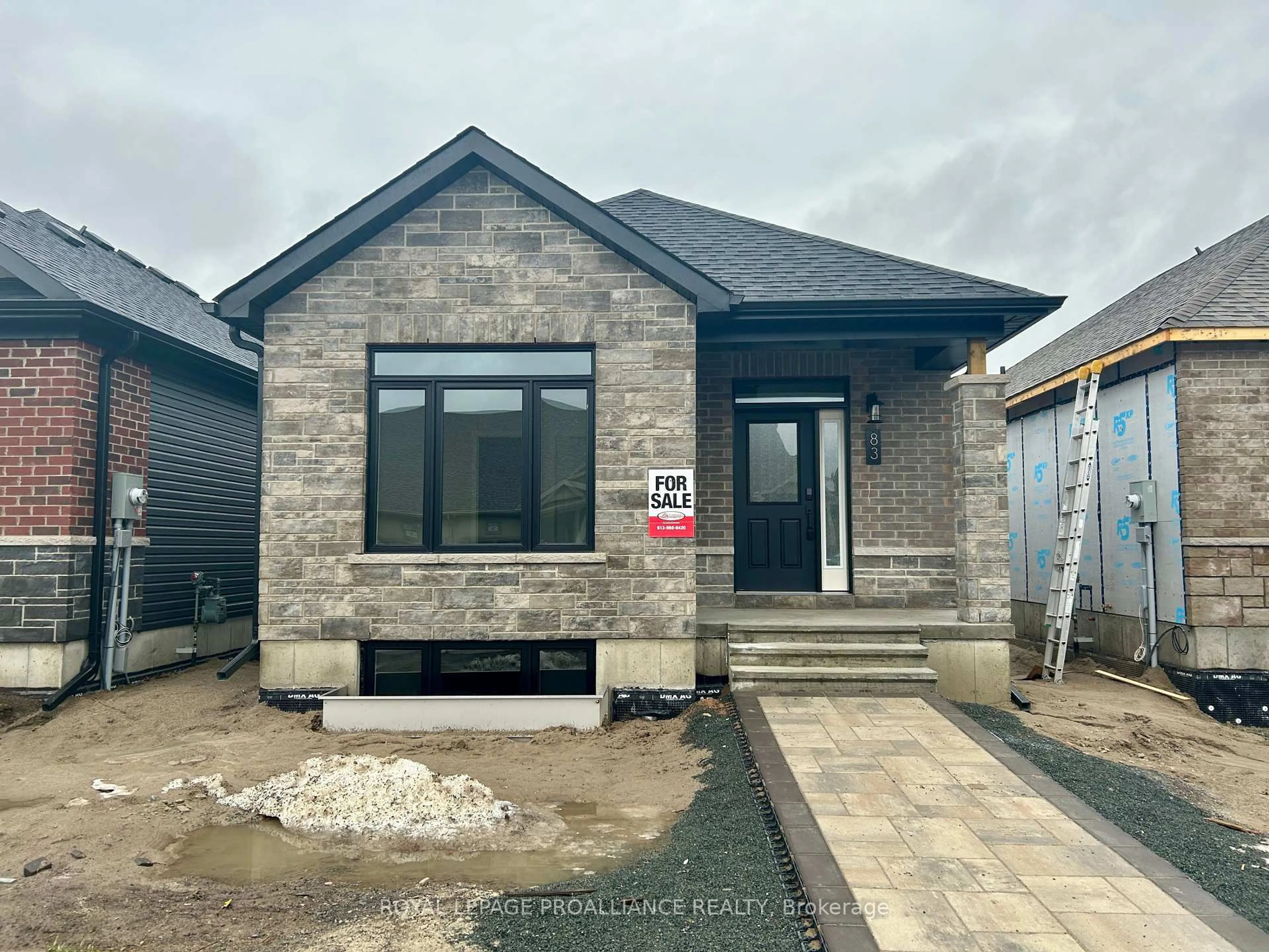 Home with brick exterior material, street for 83 Athabaska Dr, Belleville Ontario K8N 0T1