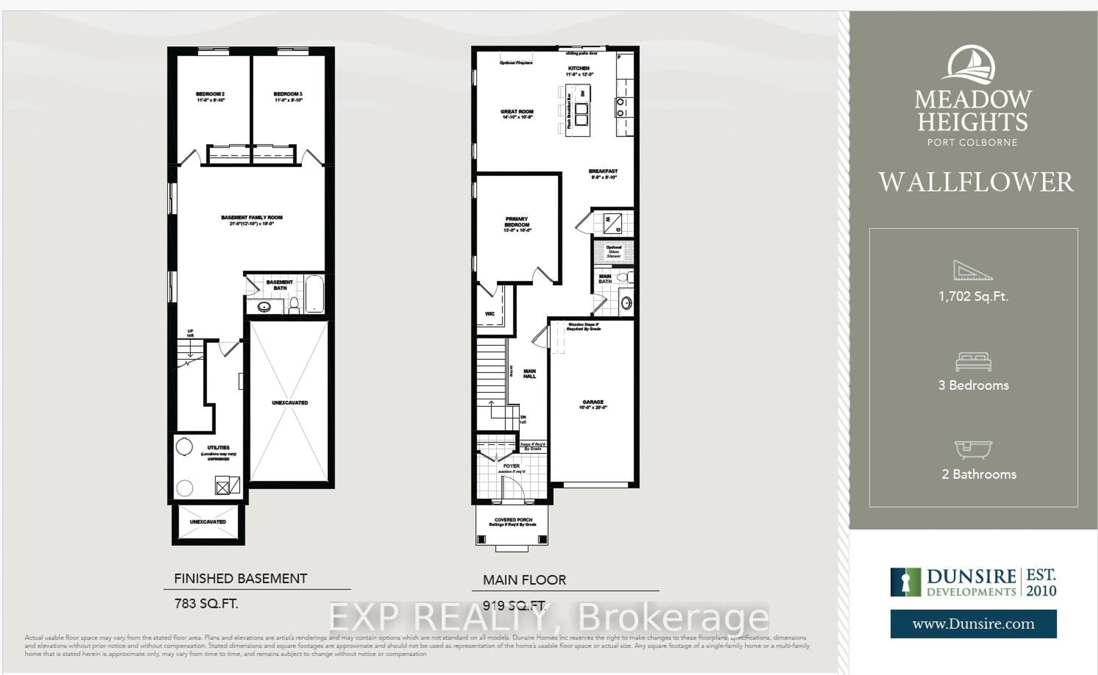 Floor plan for Lot 43L Meadowlark Dr, Port Colborne Ontario L3K 6E4