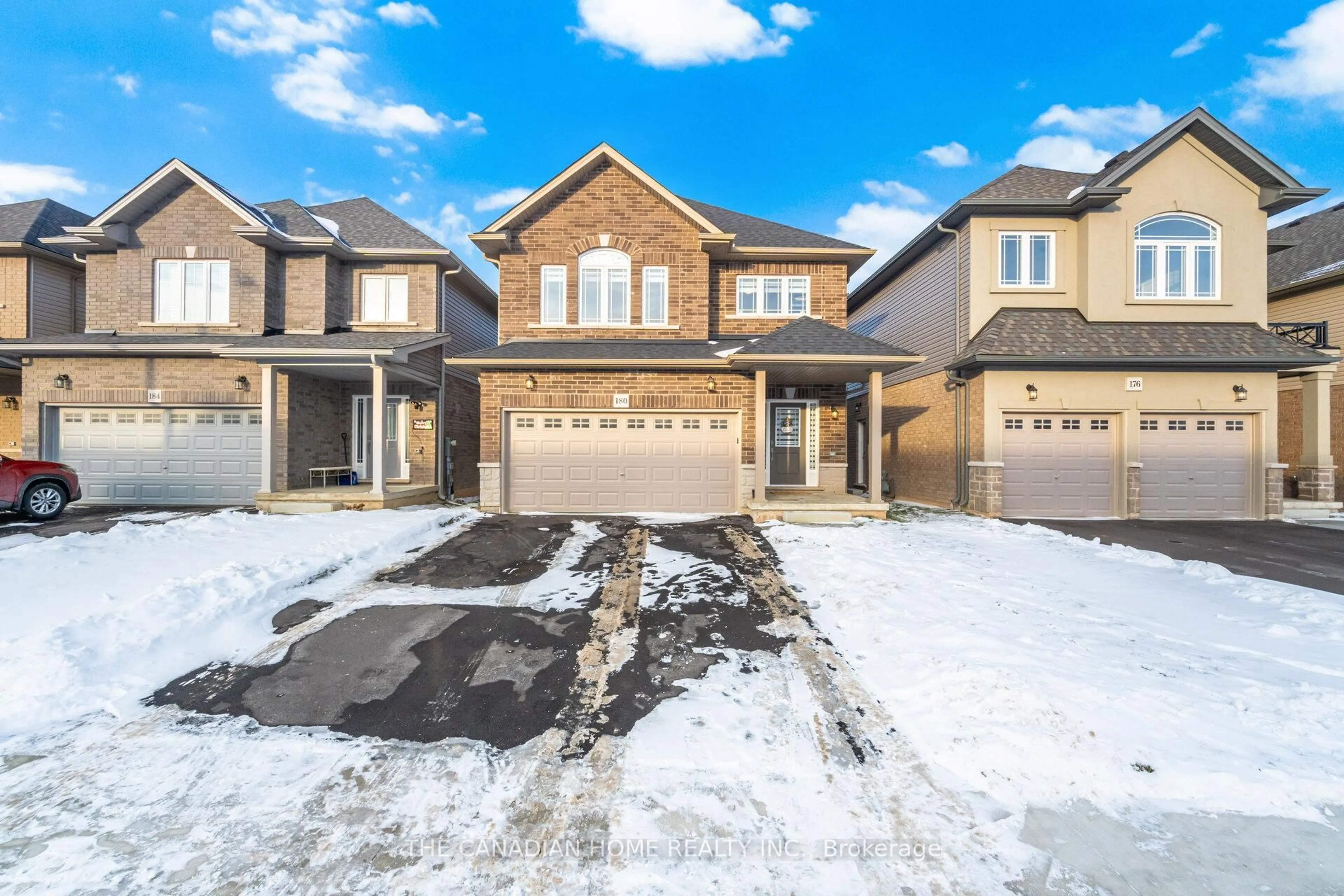 Home with brick exterior material, street for 180 CITTADELLA Blvd, Hamilton Ontario L0R 1P0