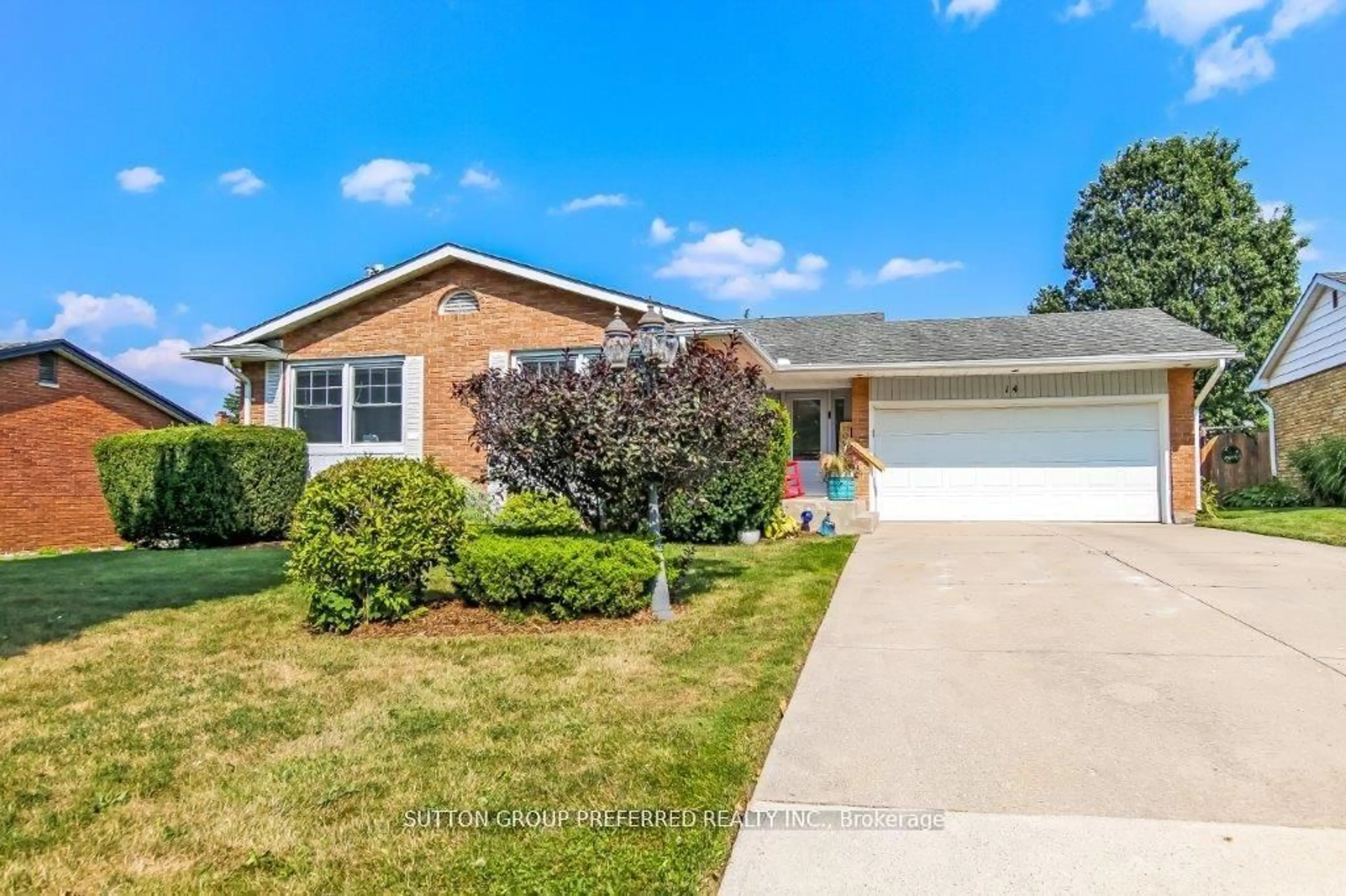 Home with brick exterior material, street for 14 Cowan Ave, London South Ontario N6C 4E6