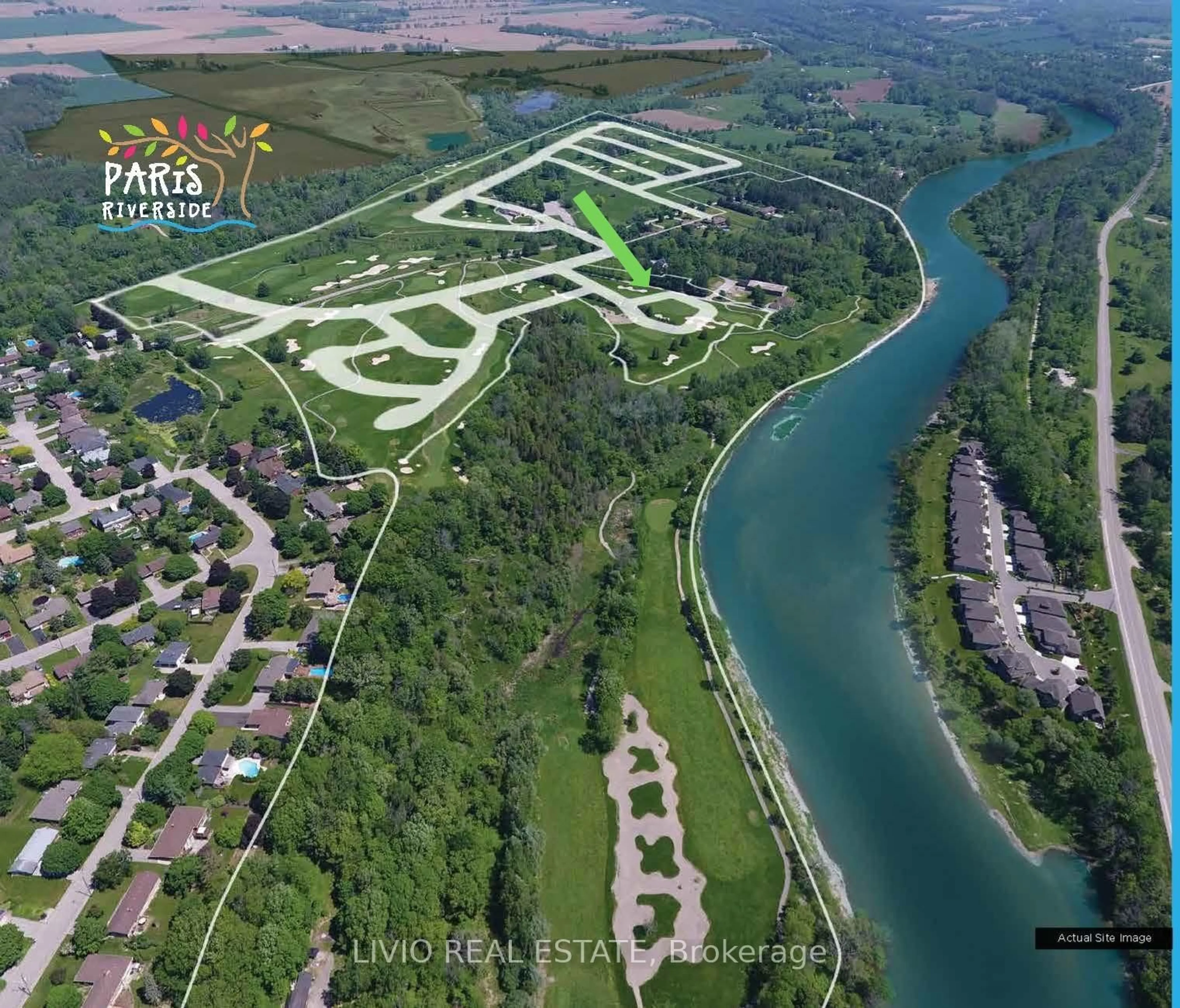 Picture of a map for Lot 90 Gilham Way, Brant Ontario N3L 0M9