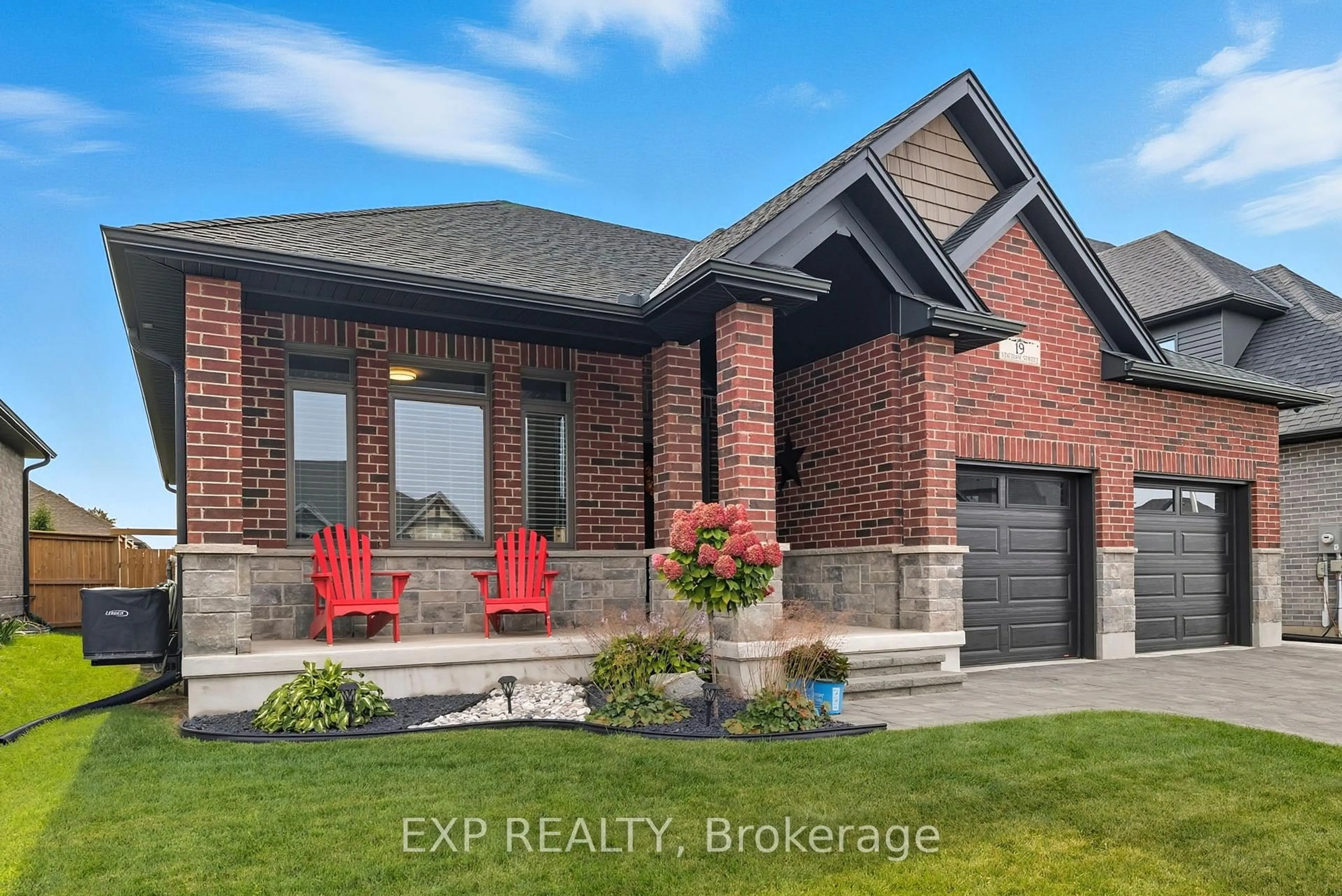 Home with brick exterior material, street for 19 Statham St, Strathroy-Caradoc Ontario N7G 0G2