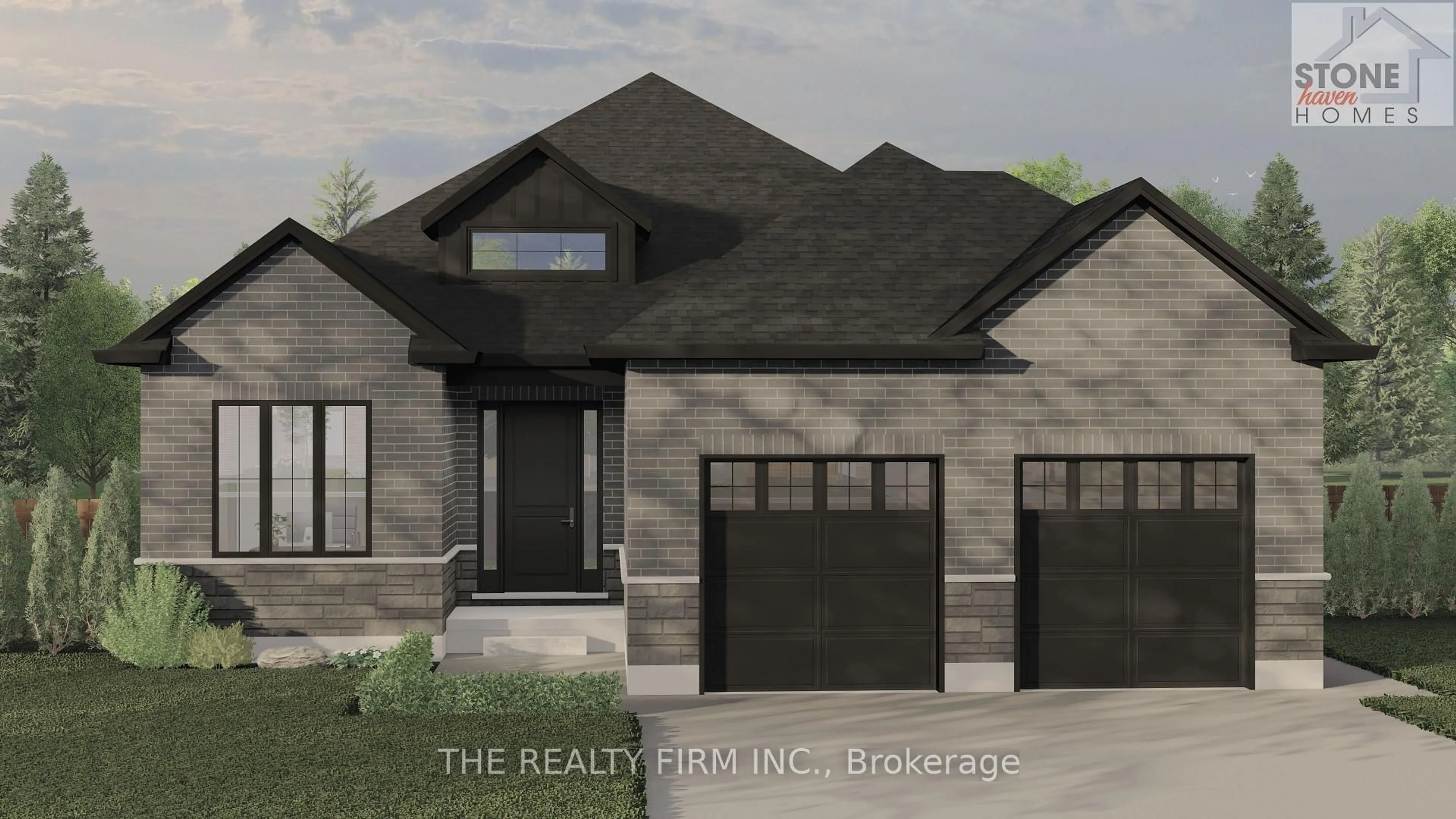 Home with brick exterior material, street for 241 Harvest Lane, Thames Centre Ontario N0L 1G2