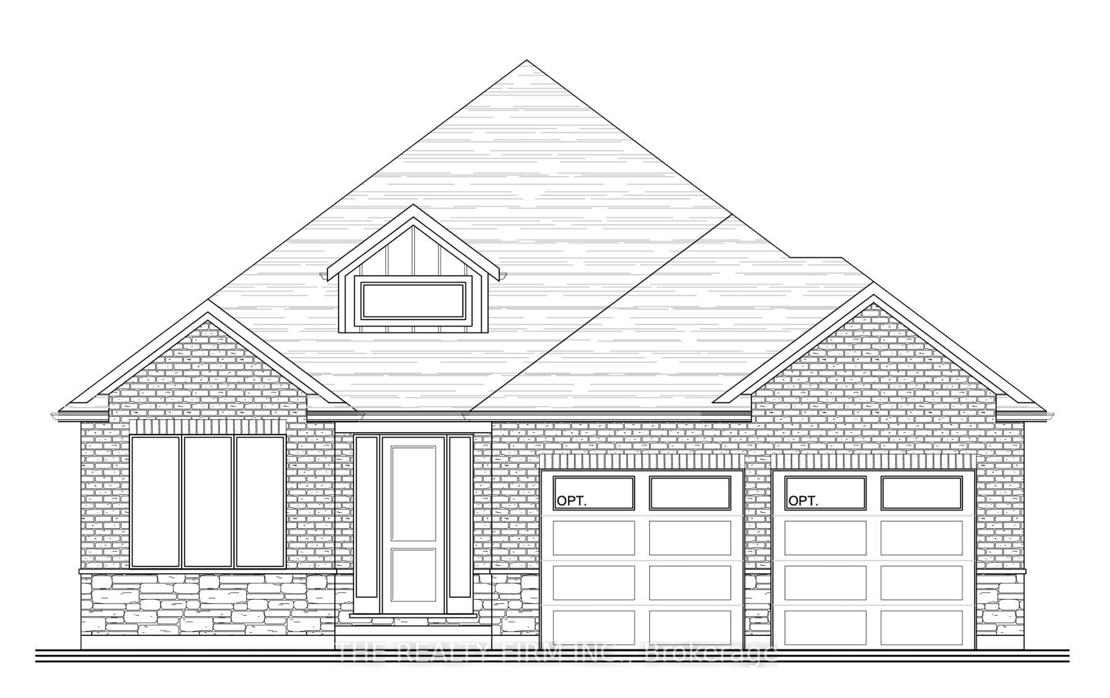 Home with brick exterior material, building for 241 Harvest Lane, Thames Centre Ontario N0L 1G2