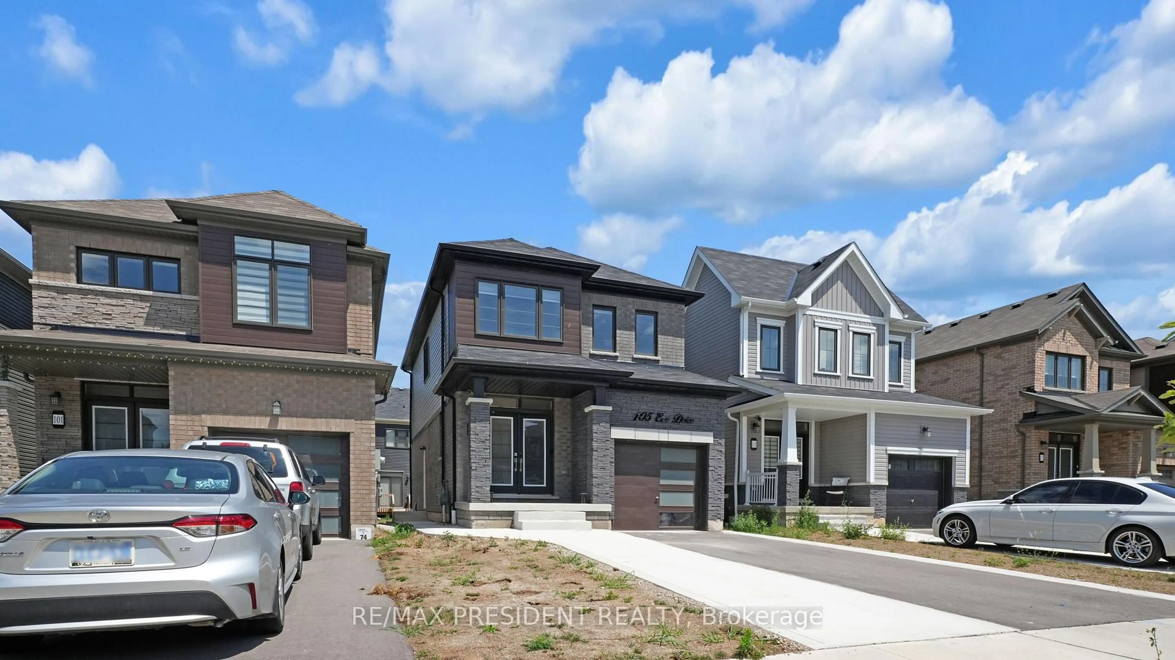 Home with brick exterior material, street for 105 Eva Dr, Woolwich Ontario N0B 1M0