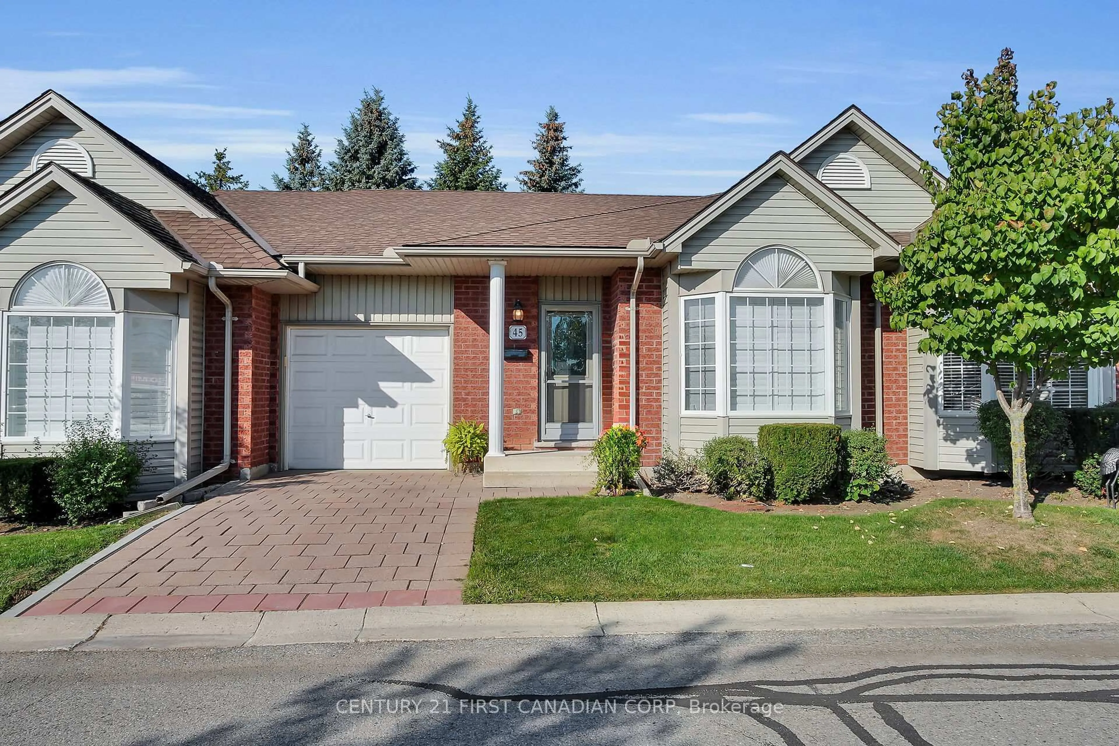 Home with brick exterior material, street for 1555 Highbury Ave #45, London East Ontario N5Y 5R3