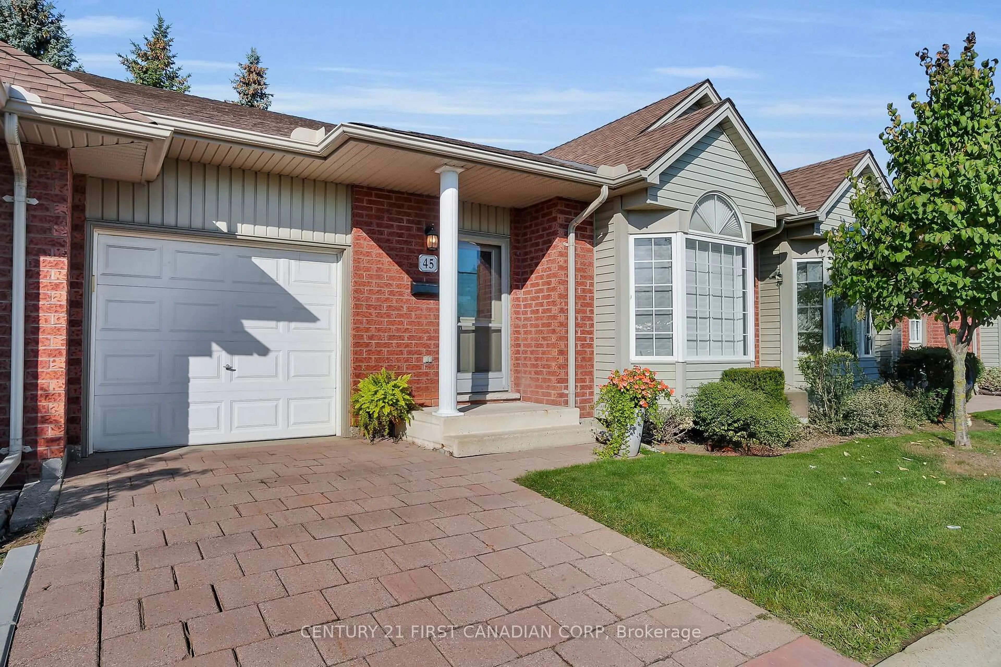 Home with brick exterior material, street for 1555 Highbury Ave #45, London East Ontario N5Y 5R3