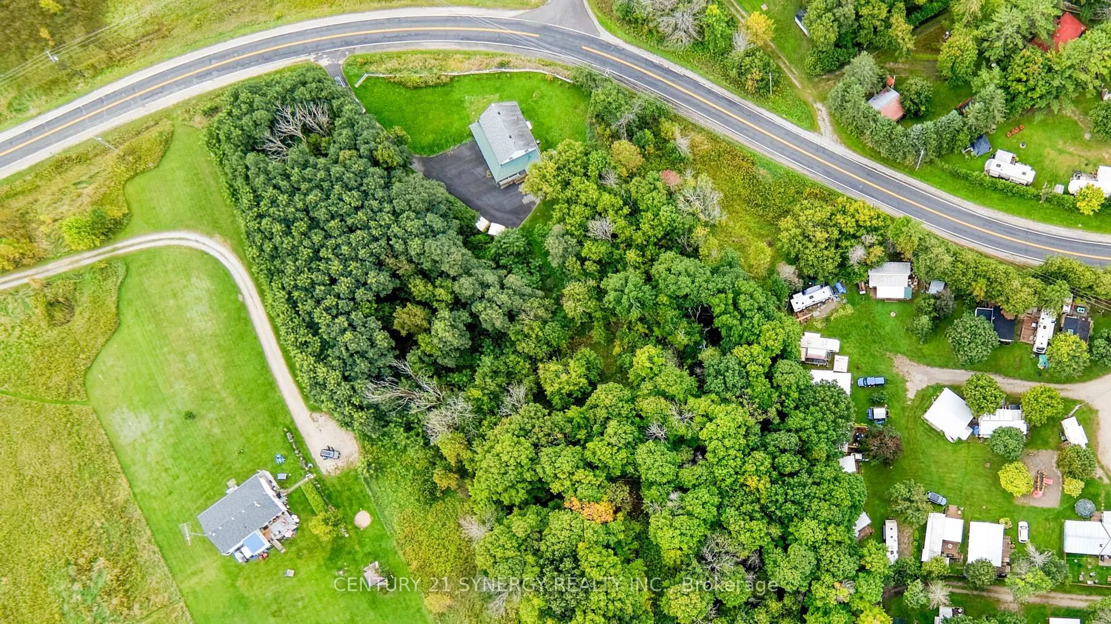 A pic from outside/outdoor area/front of a property/back of a property/a pic from drone, forest/trees view for 4237 WATSON'S CORNERS Rd, Mcdonalds Corners Ontario K0G 1M0