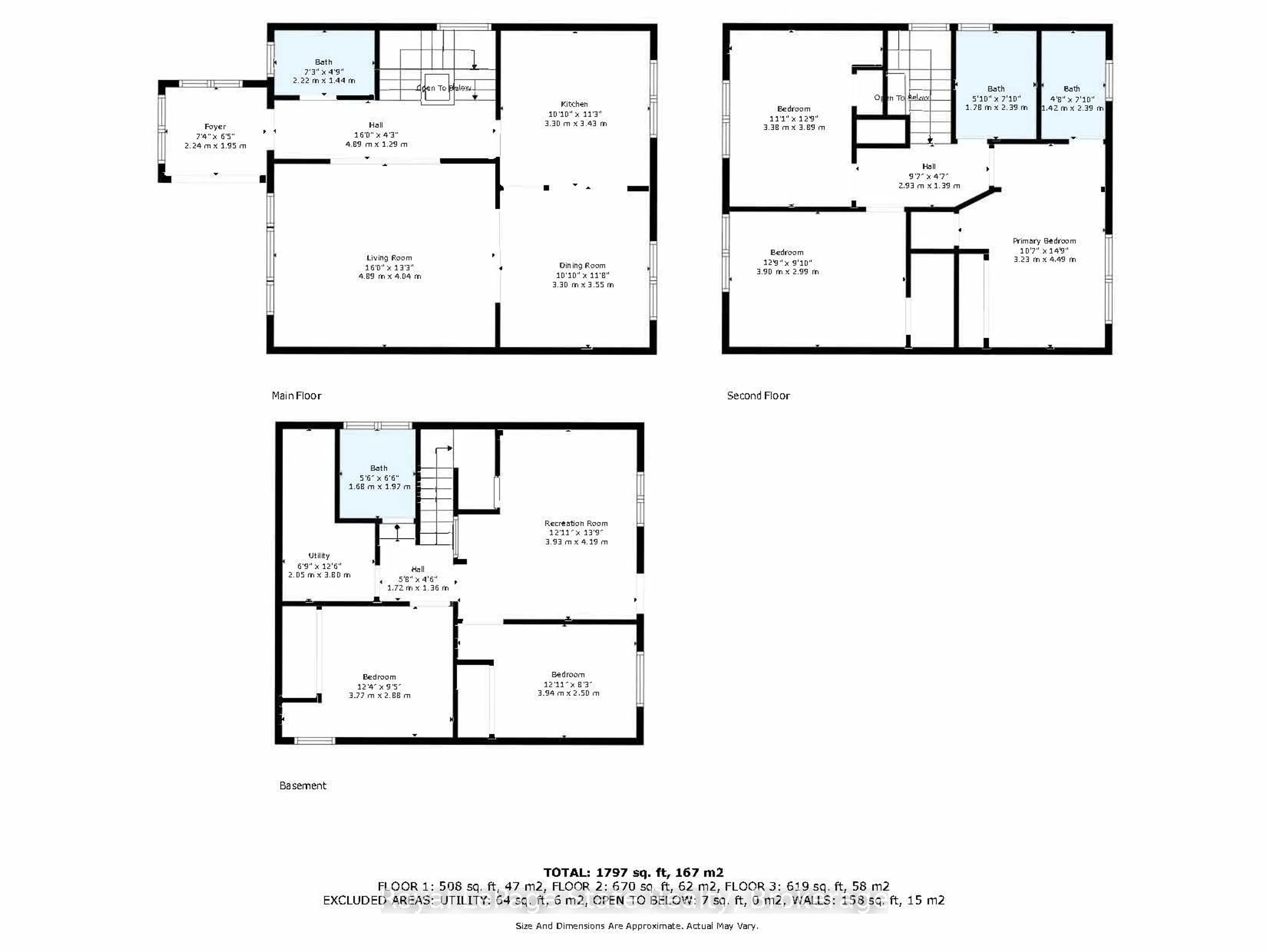 Floor plan for 69 Hillview Rd, St. Catharines Ontario L2S 1S8