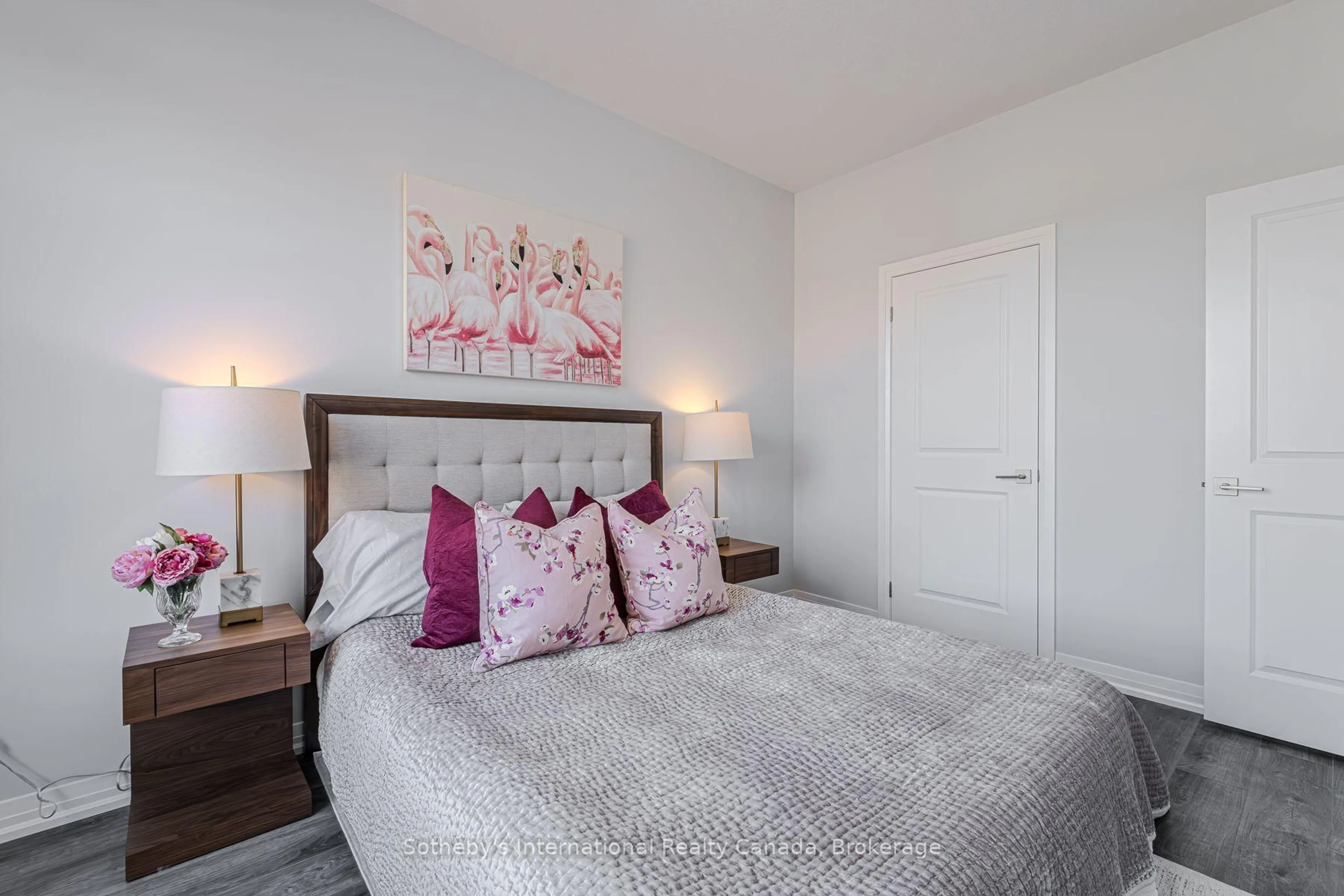 Bedroom with bed, unknown for 550 Grey St #20, Brantford Ontario N3S 0C4