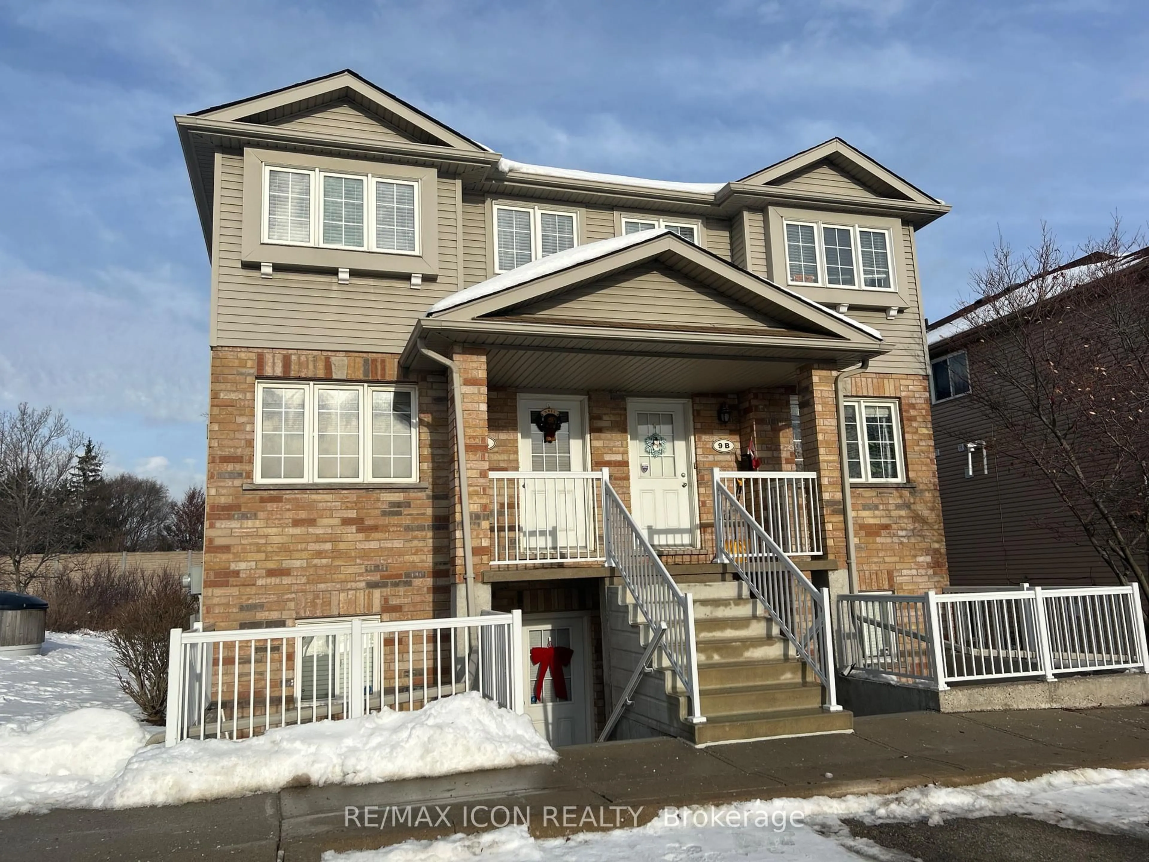 Home with brick exterior material, street for 50 Howe Dr #9D, Kitchener Ontario N2E 0A3