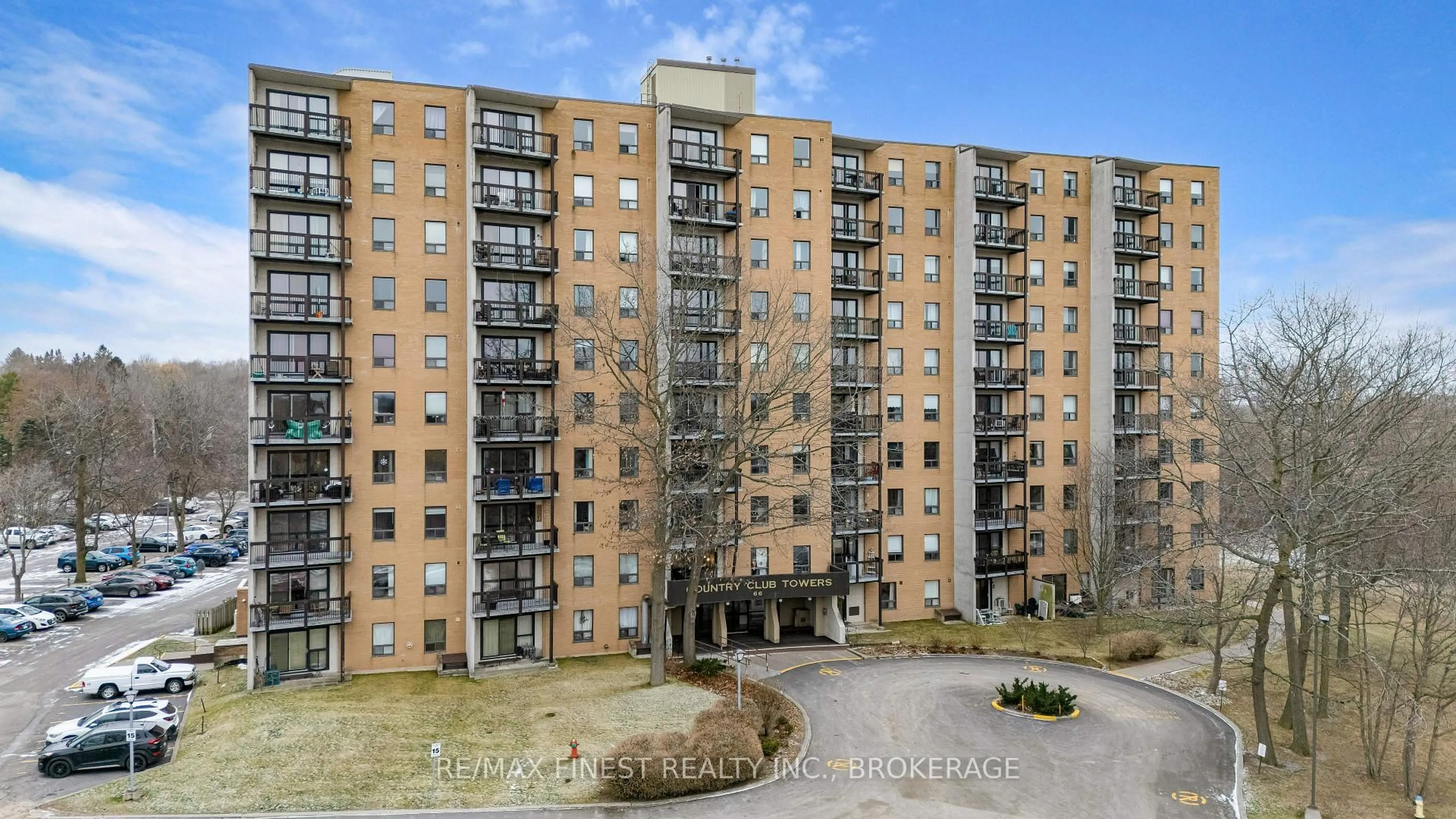 A pic from outside/outdoor area/front of a property/back of a property/a pic from drone, unknown for 66 Greenview Dr #312, Kingston Ontario K7M 7C5