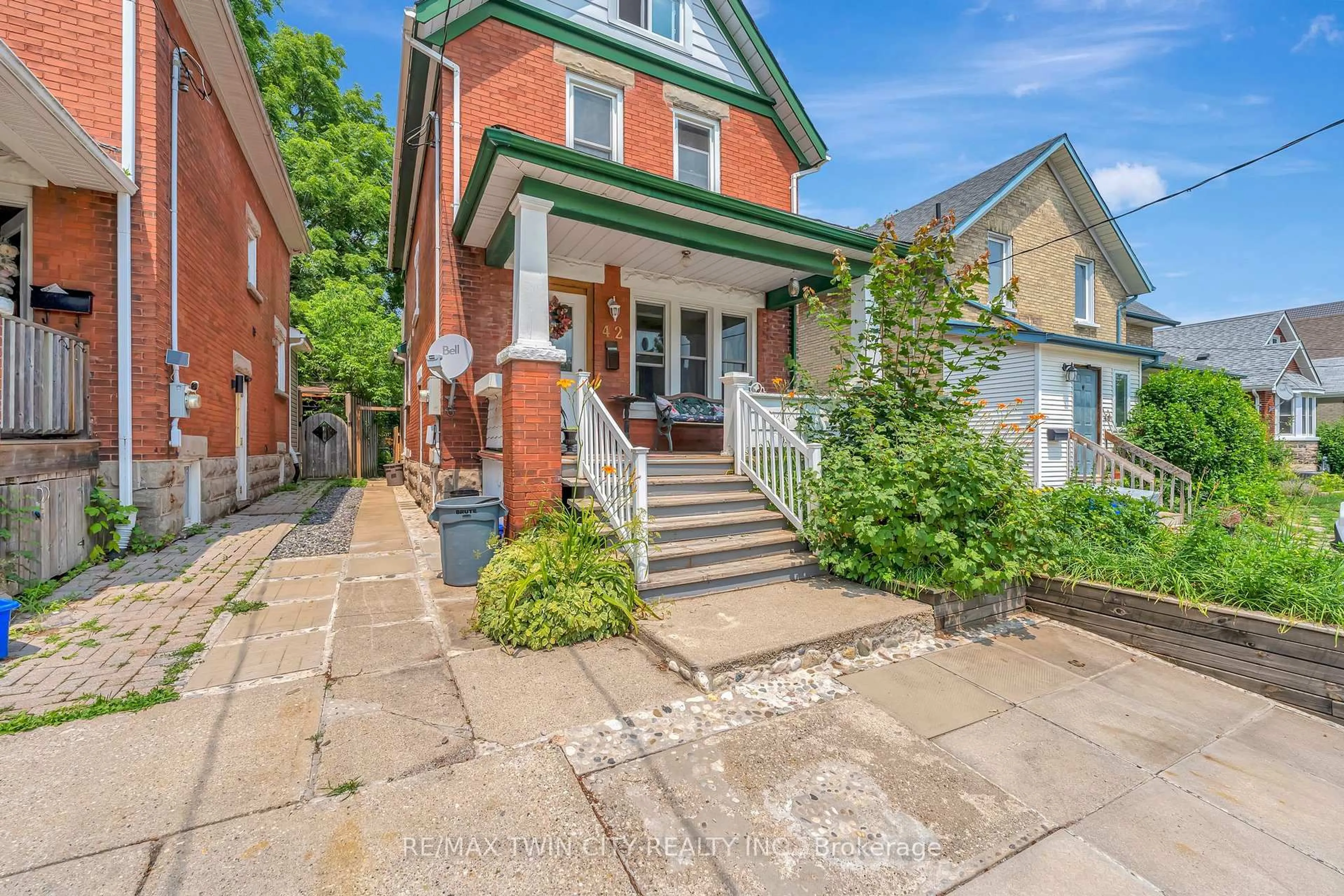 Home with brick exterior material, street for 42 Shanley St, Waterloo Ontario N2H 4N9