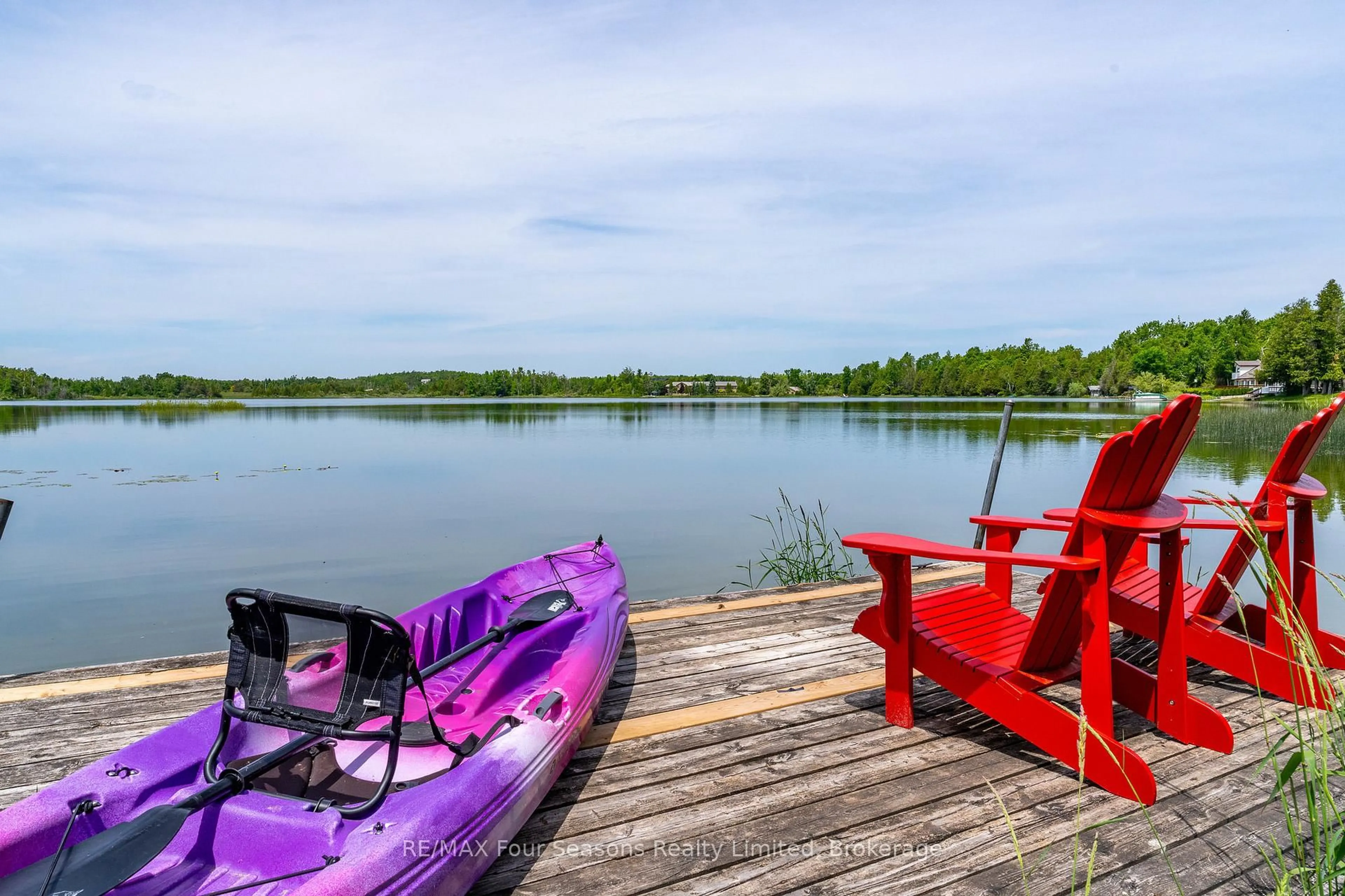 Patio, water/lake/river/ocean view for 188 Highpoint Cres, Grey Highlands Ontario N0C 1M0