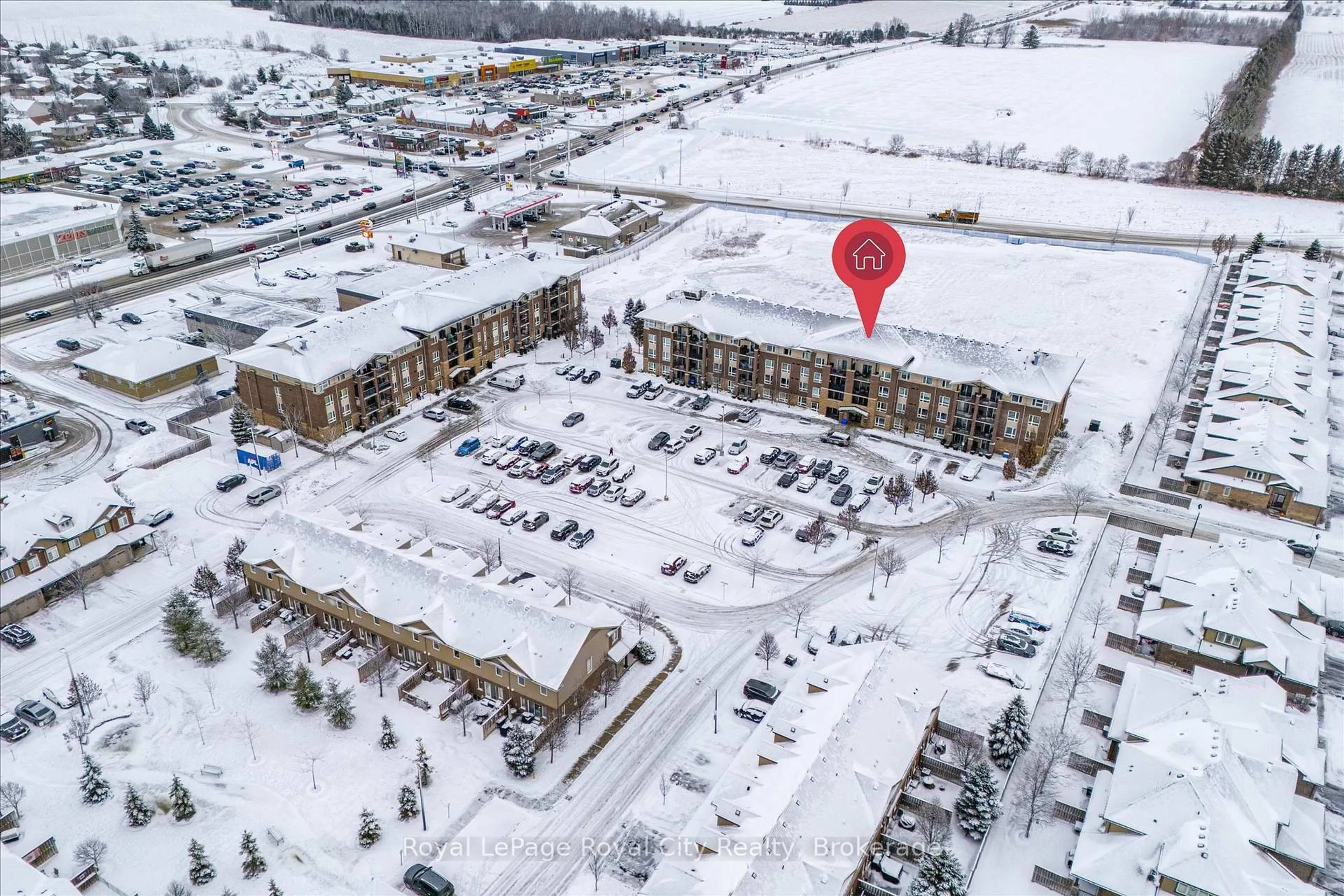 A pic from outside/outdoor area/front of a property/back of a property/a pic from drone, building for 103 Westminster Cres #212, Centre Wellington Ontario N1M 0C6
