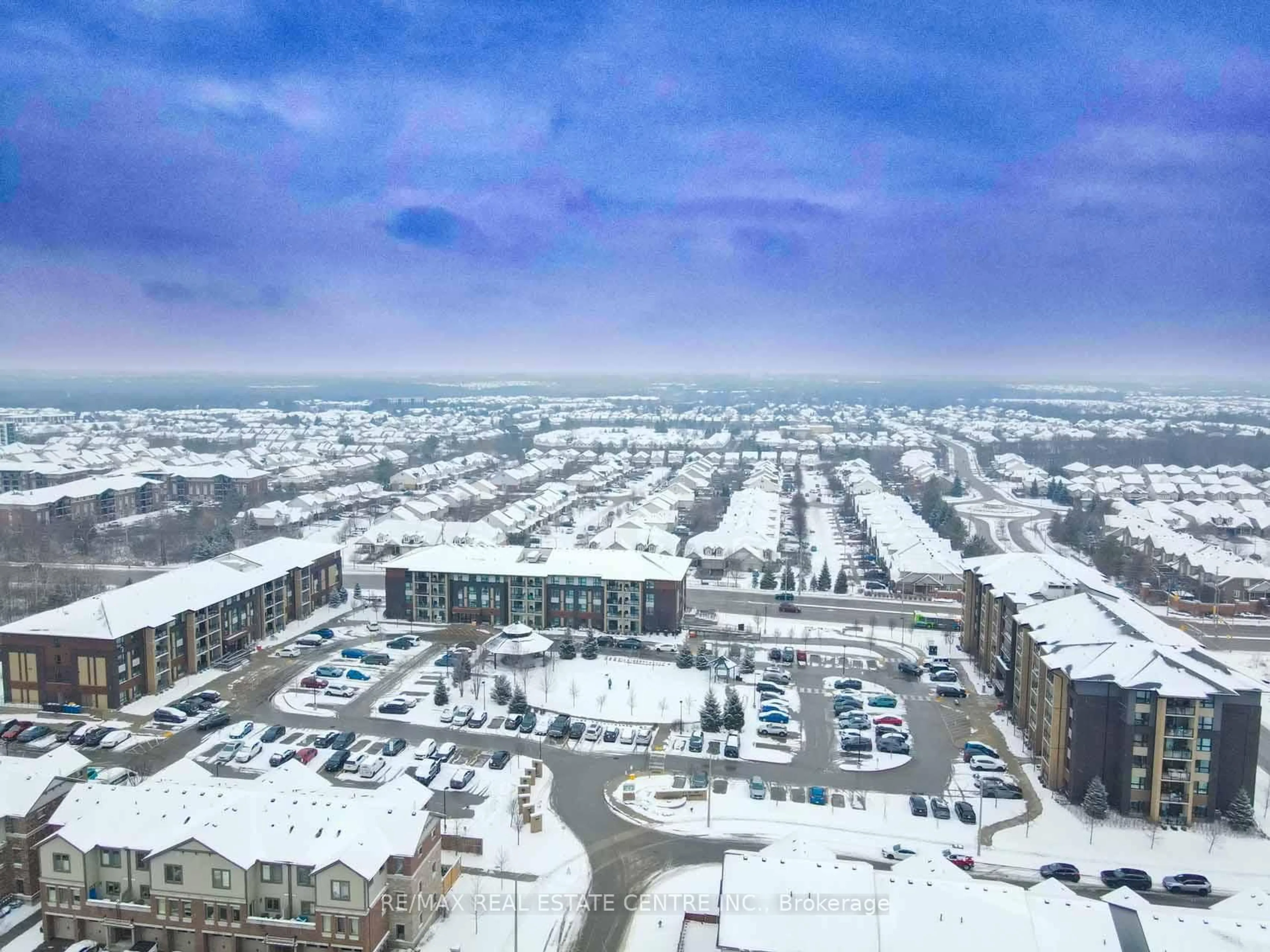 A pic from outside/outdoor area/front of a property/back of a property/a pic from drone, city buildings view from balcony for 7 Kay Cres #107, Guelph Ontario N1L 0P9