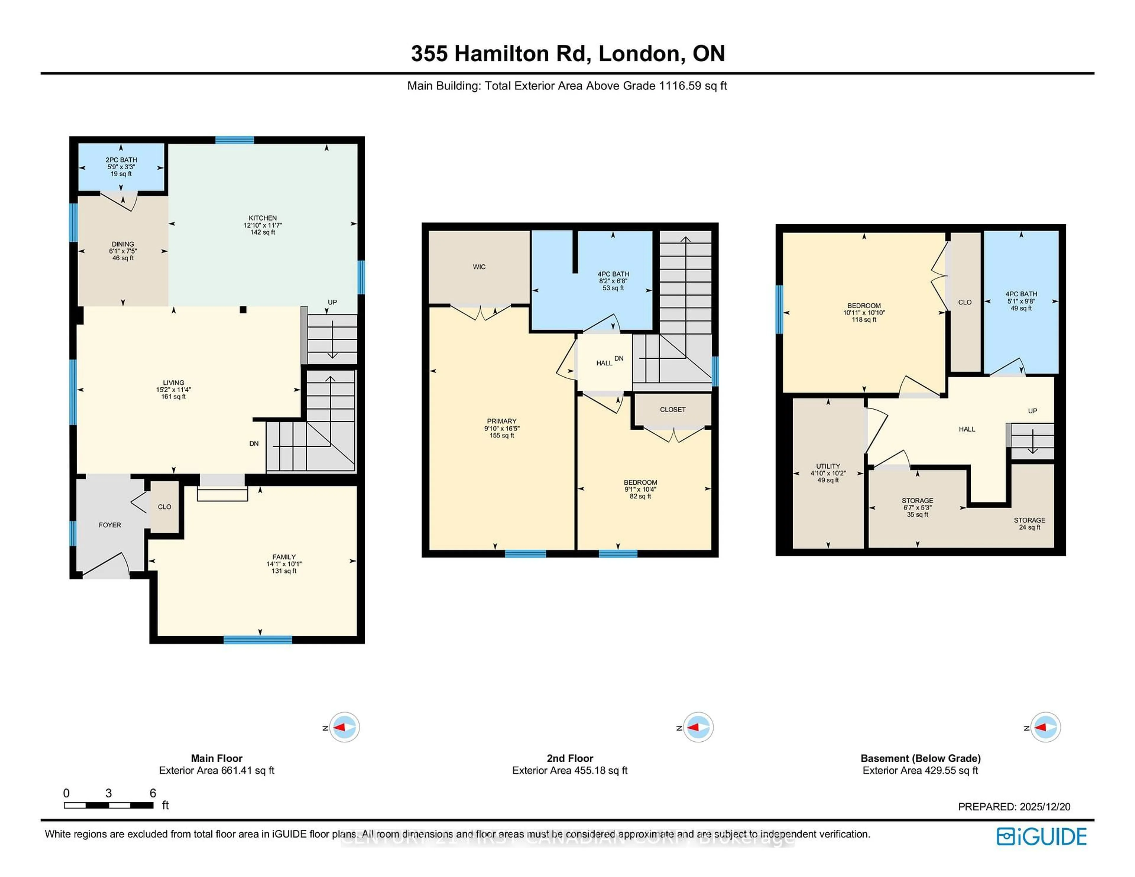 Floor plan for 355 Hamilton Rd, London East Ontario N5Z 1R6