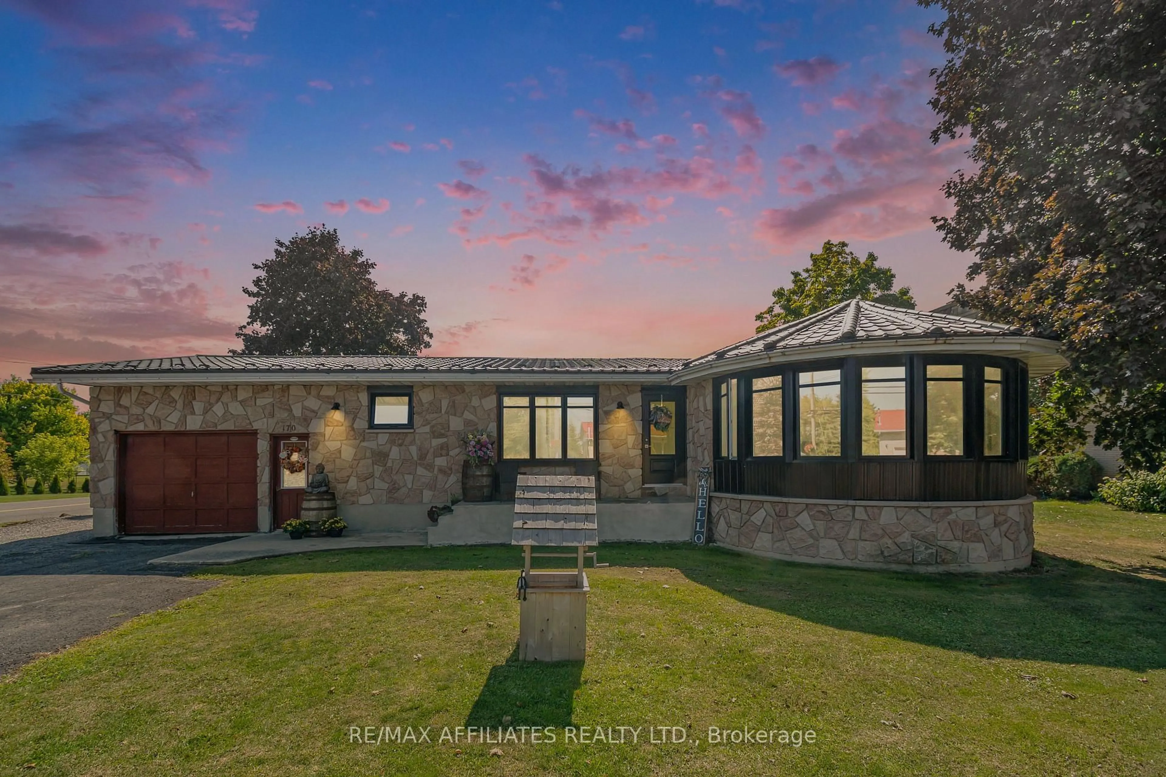 A pic from outside/outdoor area/front of a property/back of a property/a pic from drone, unknown for 170 Principale Rd, The Nation Ontario K0A 3C0