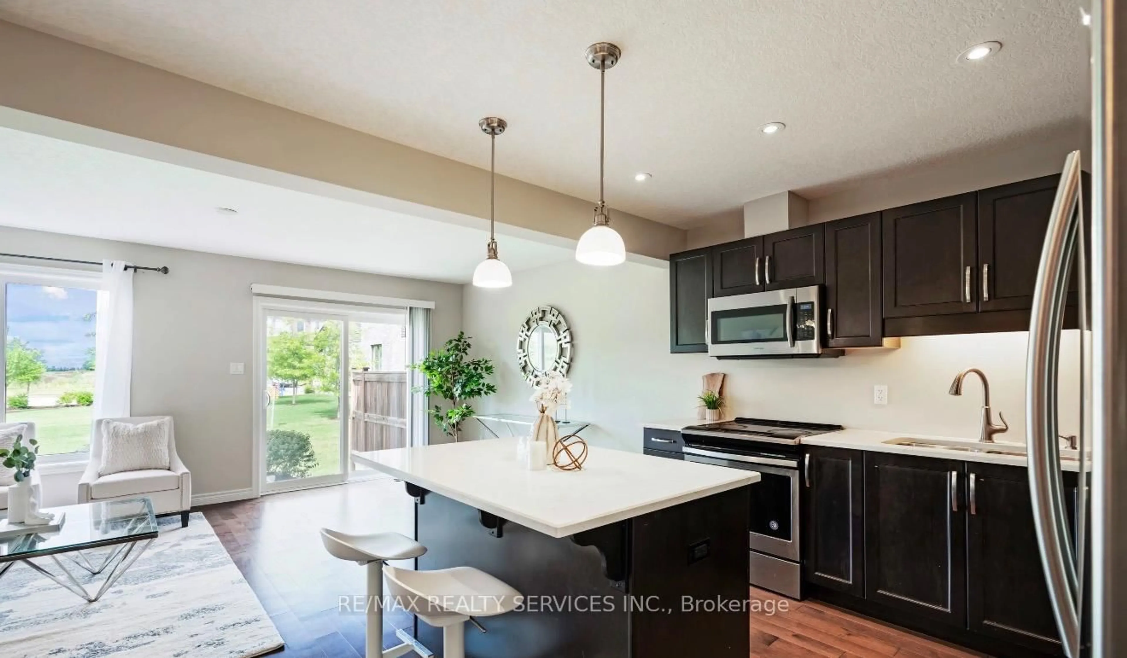 Open concept kitchen, unknown for 24 Lawson St #28, East Luther Grand Valley Ontario L9W 5S5