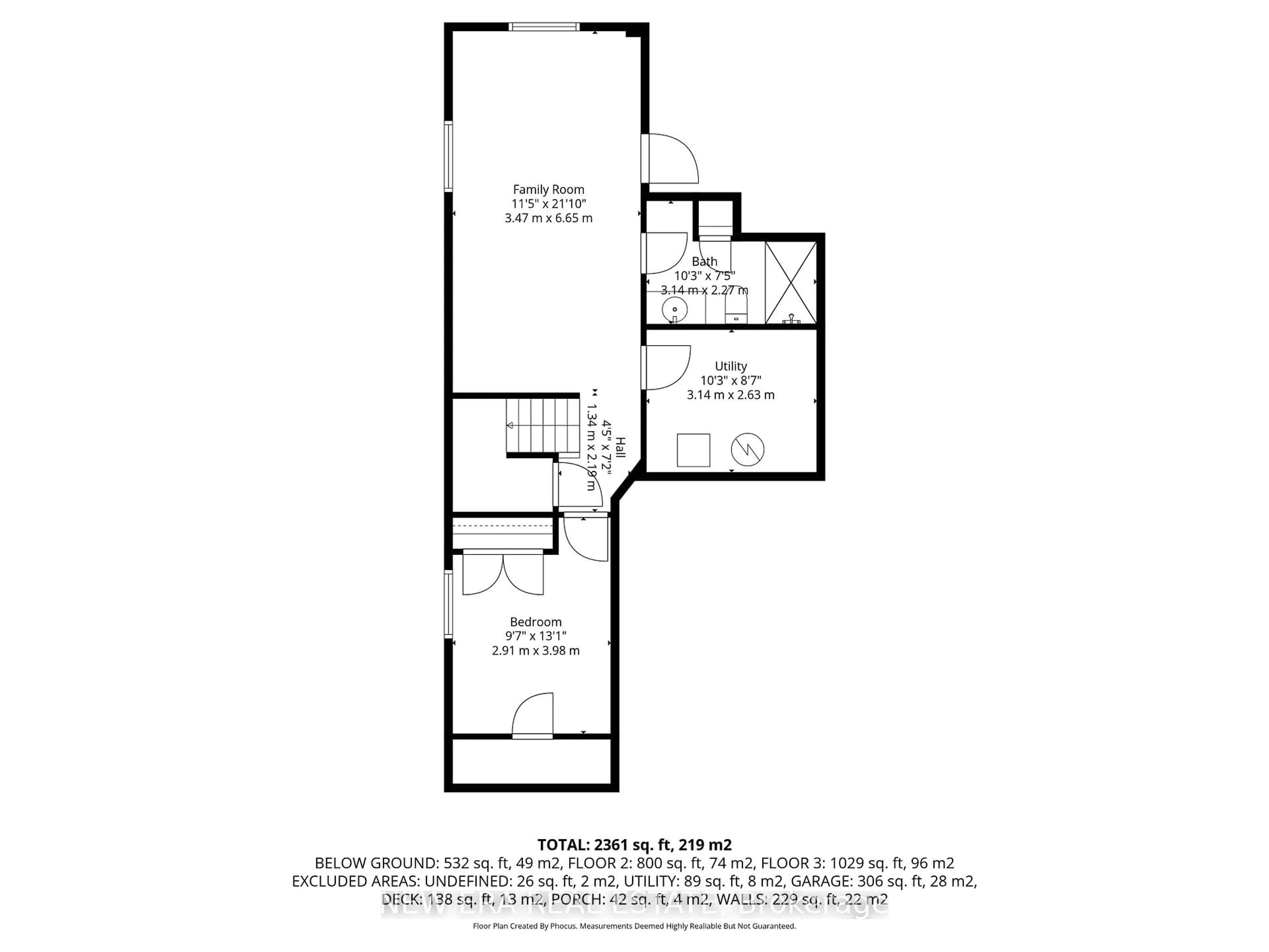 Floor plan for 907 Bramford Terr, Peterborough Ontario K9K 0H3