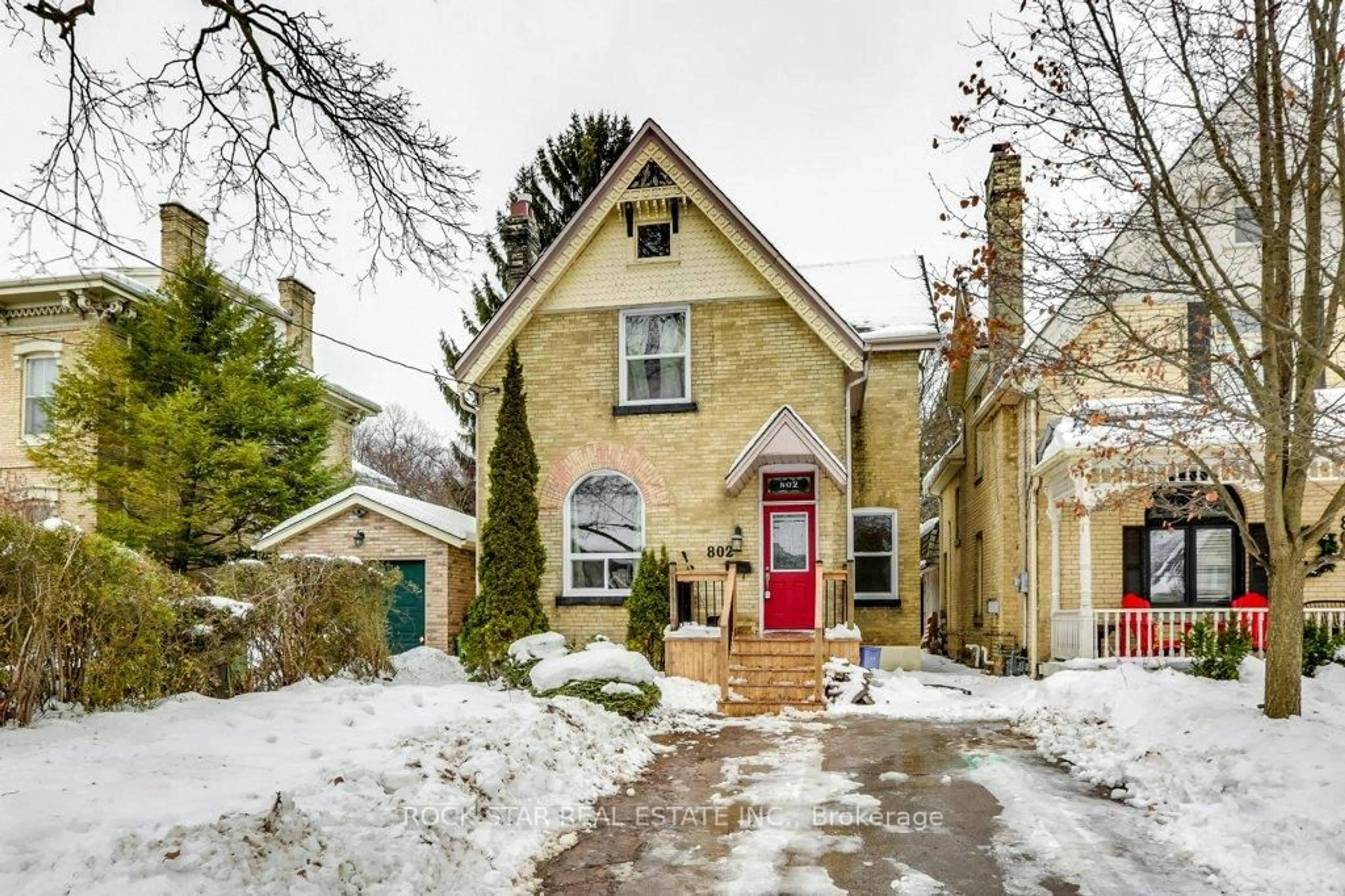 Home with brick exterior material, street for 802 Waterloo St, London East Ontario N6A 3W4