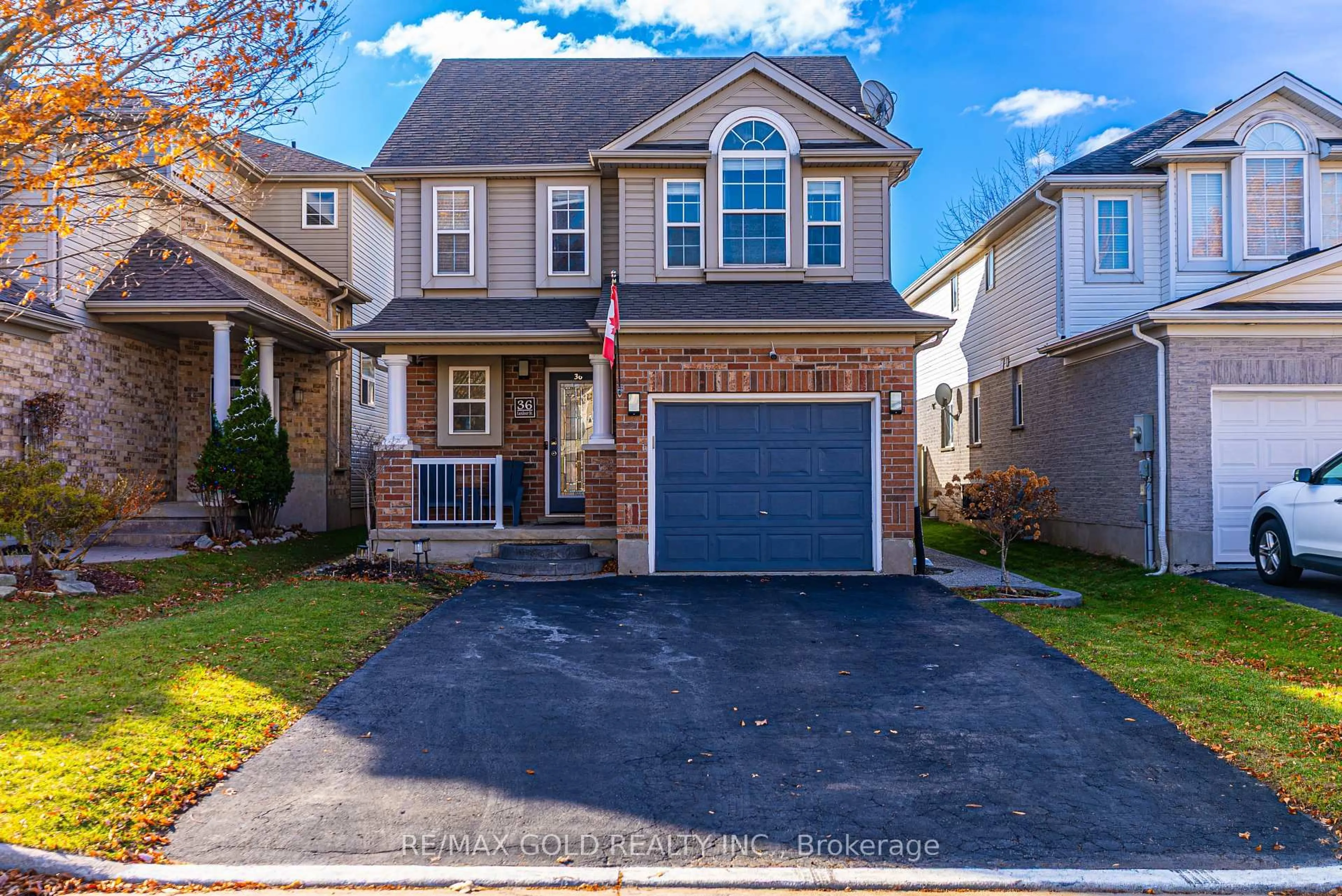 Home with brick exterior material, street for 36 Lardner St, Cambridge Ontario N3C 4K6