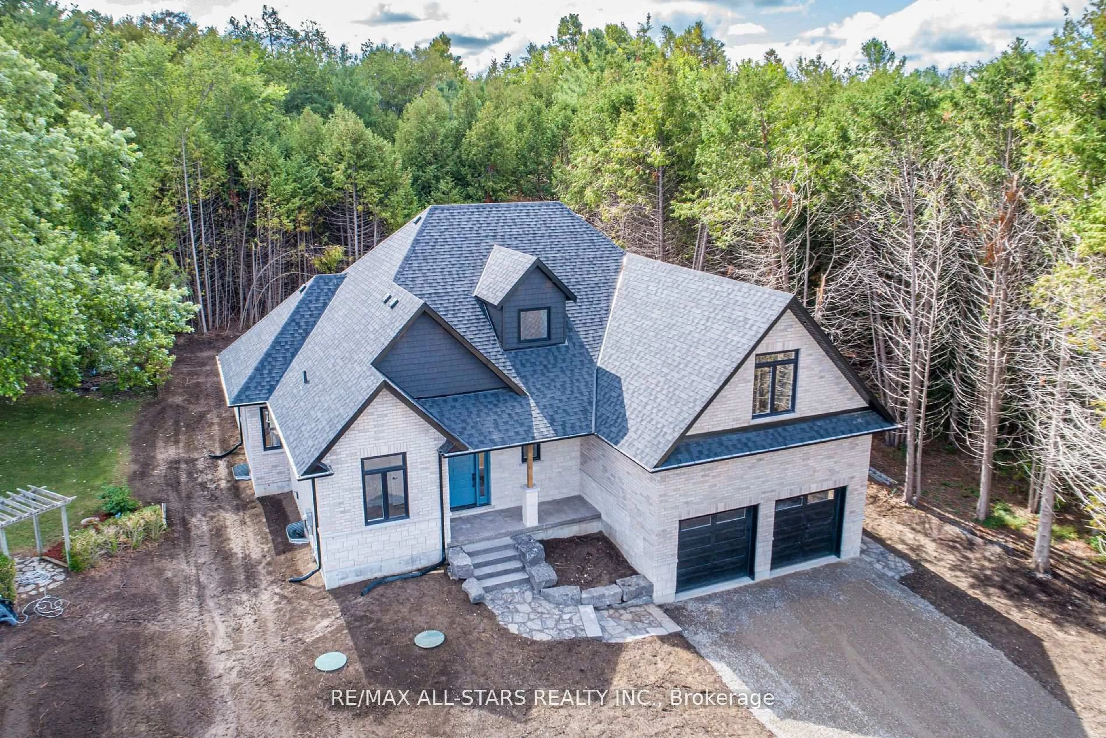 A pic from outside/outdoor area/front of a property/back of a property/a pic from drone, unknown for 837 Cedar Glen Rd, Kawartha Lakes Ontario K0M 1L0