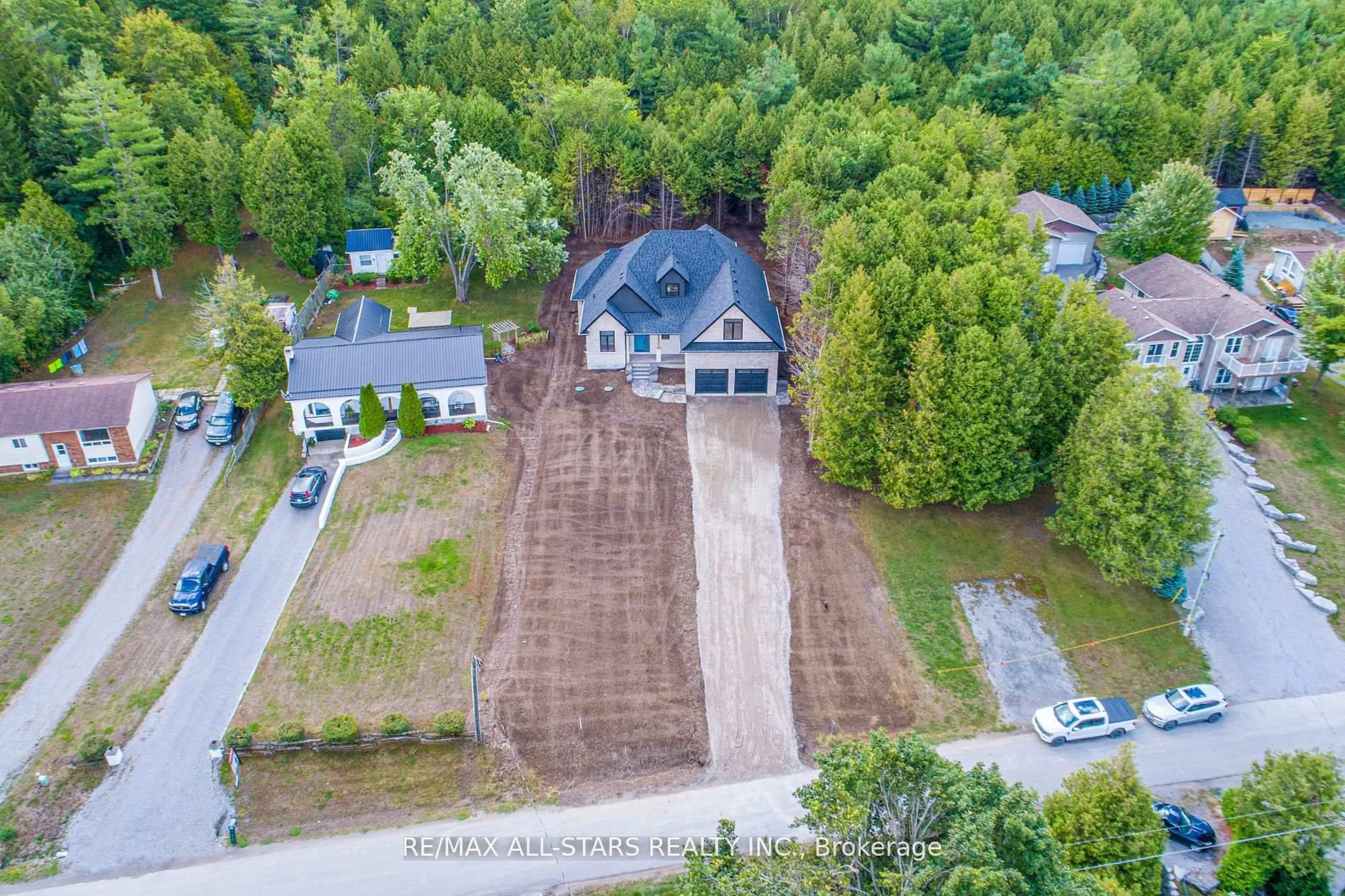 A pic from outside/outdoor area/front of a property/back of a property/a pic from drone, unknown for 837 Cedar Glen Rd, Kawartha Lakes Ontario K0M 1L0