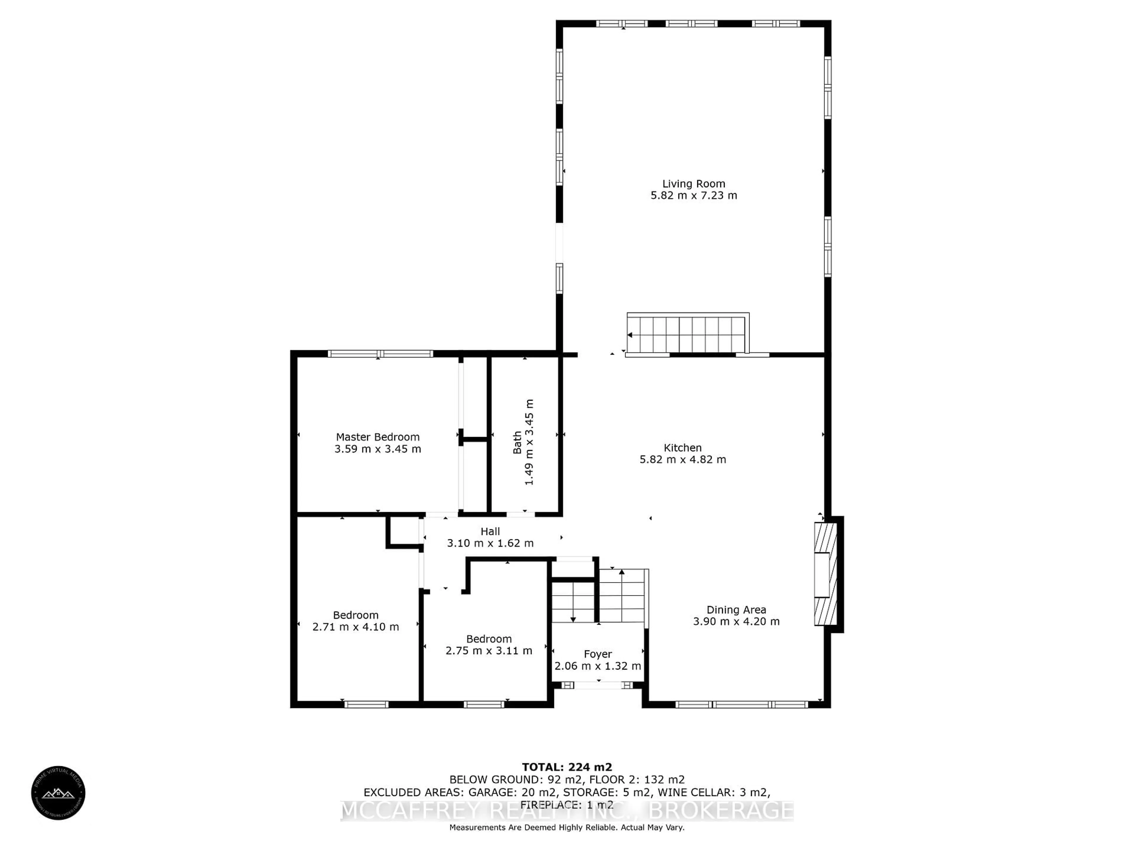 Floor plan for 25 Jones St, Tamworth Ontario K0K 3G0