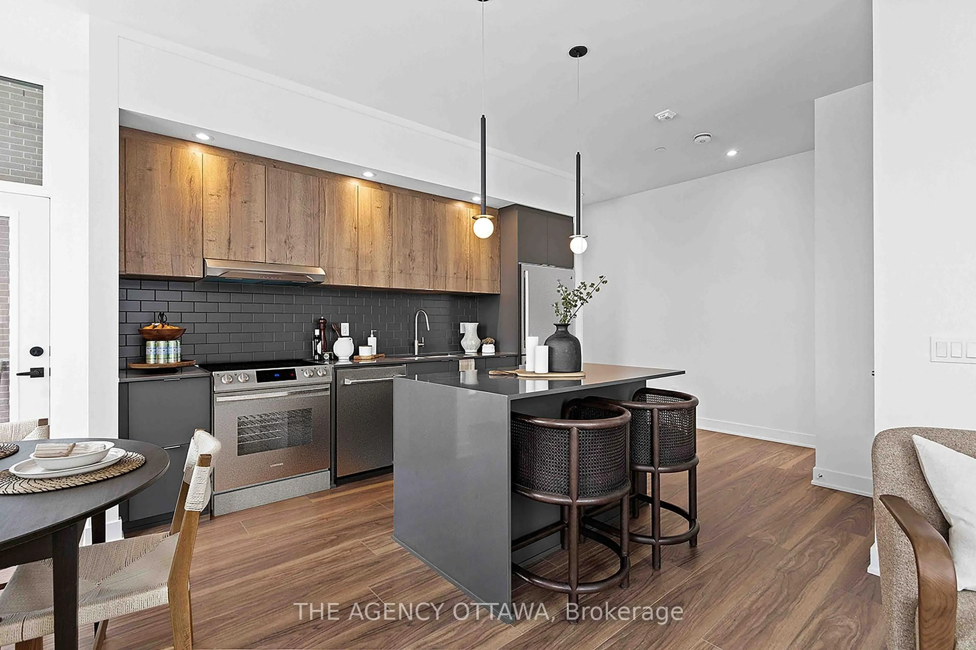 Open concept kitchen, unknown for 3071 Riverside Dr #106, Ottawa Ontario K1V 9R2