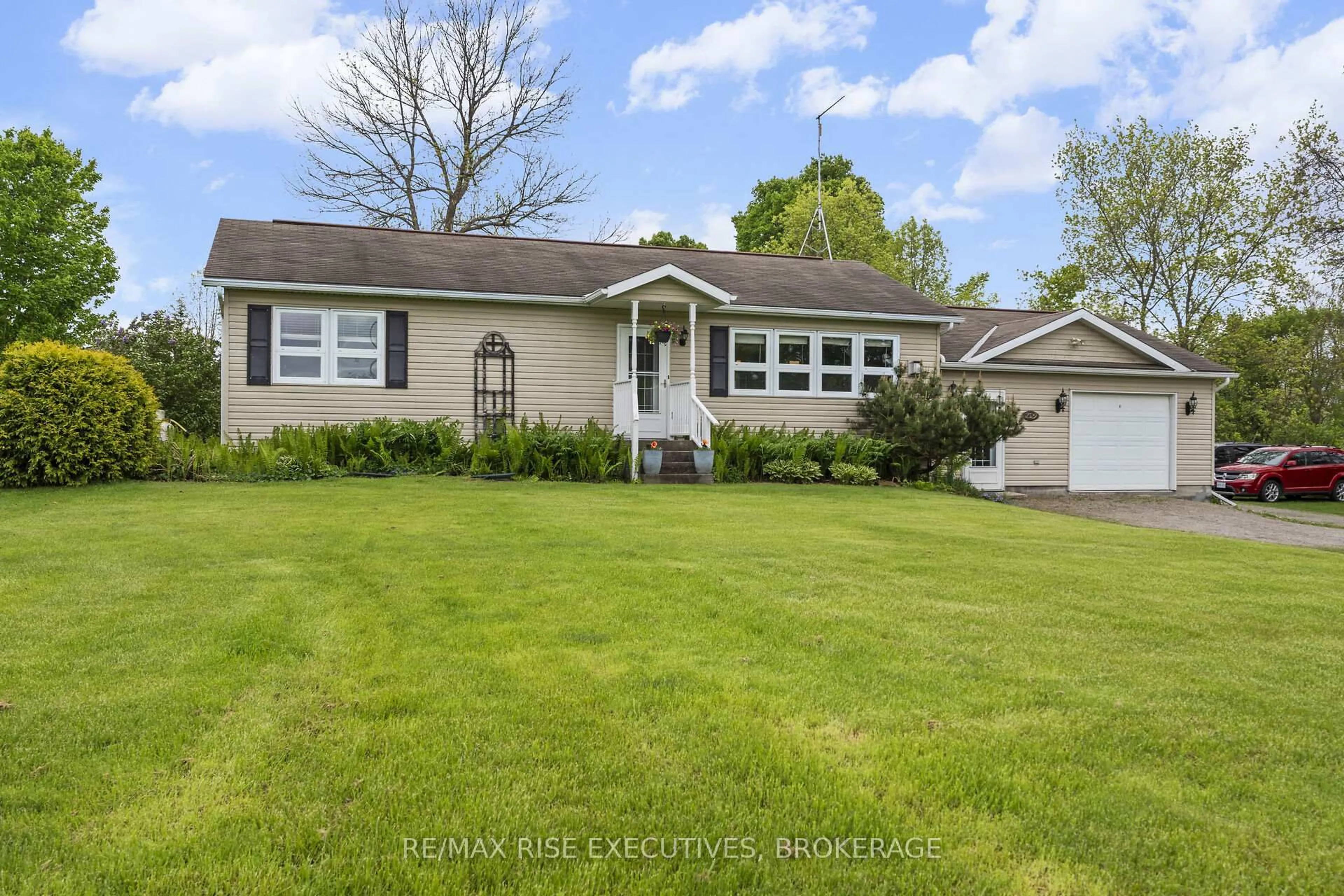 Home with vinyl exterior material, street for 2329 HARLEM Rd, Rideau Lakes Ontario K0G 1V0