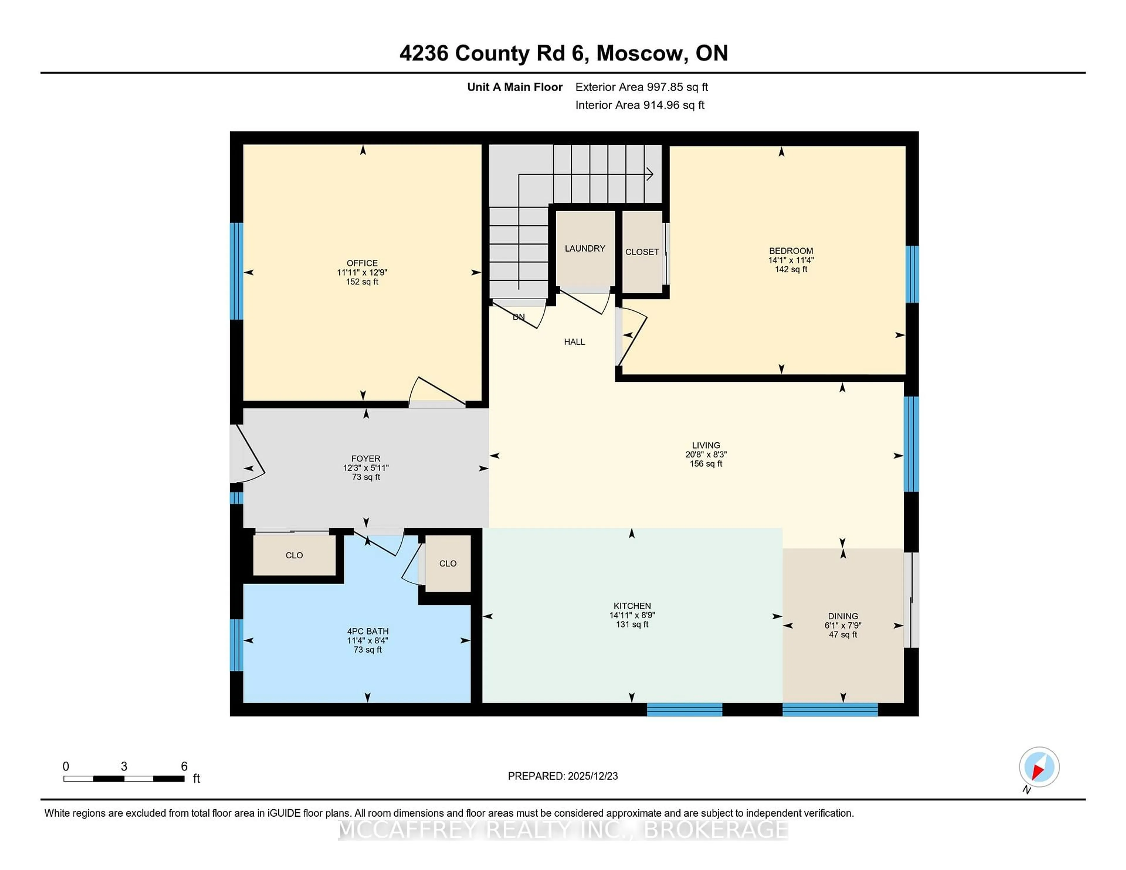Floor plan for 4326 County Rd 6, Yarker Ontario K0K 3N0