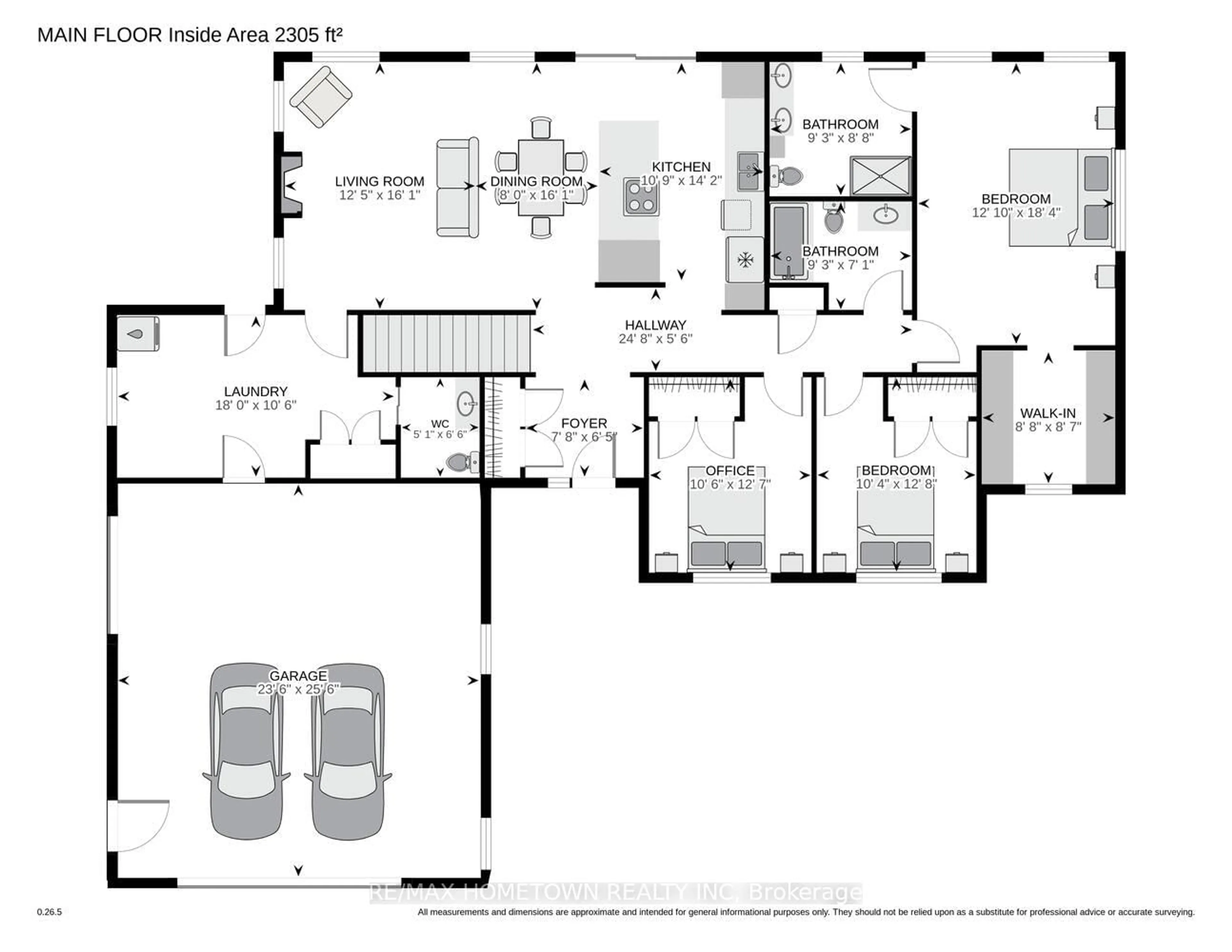 Floor plan for 9145 County Road 6 Rd, Augusta Ontario K0G 1R0