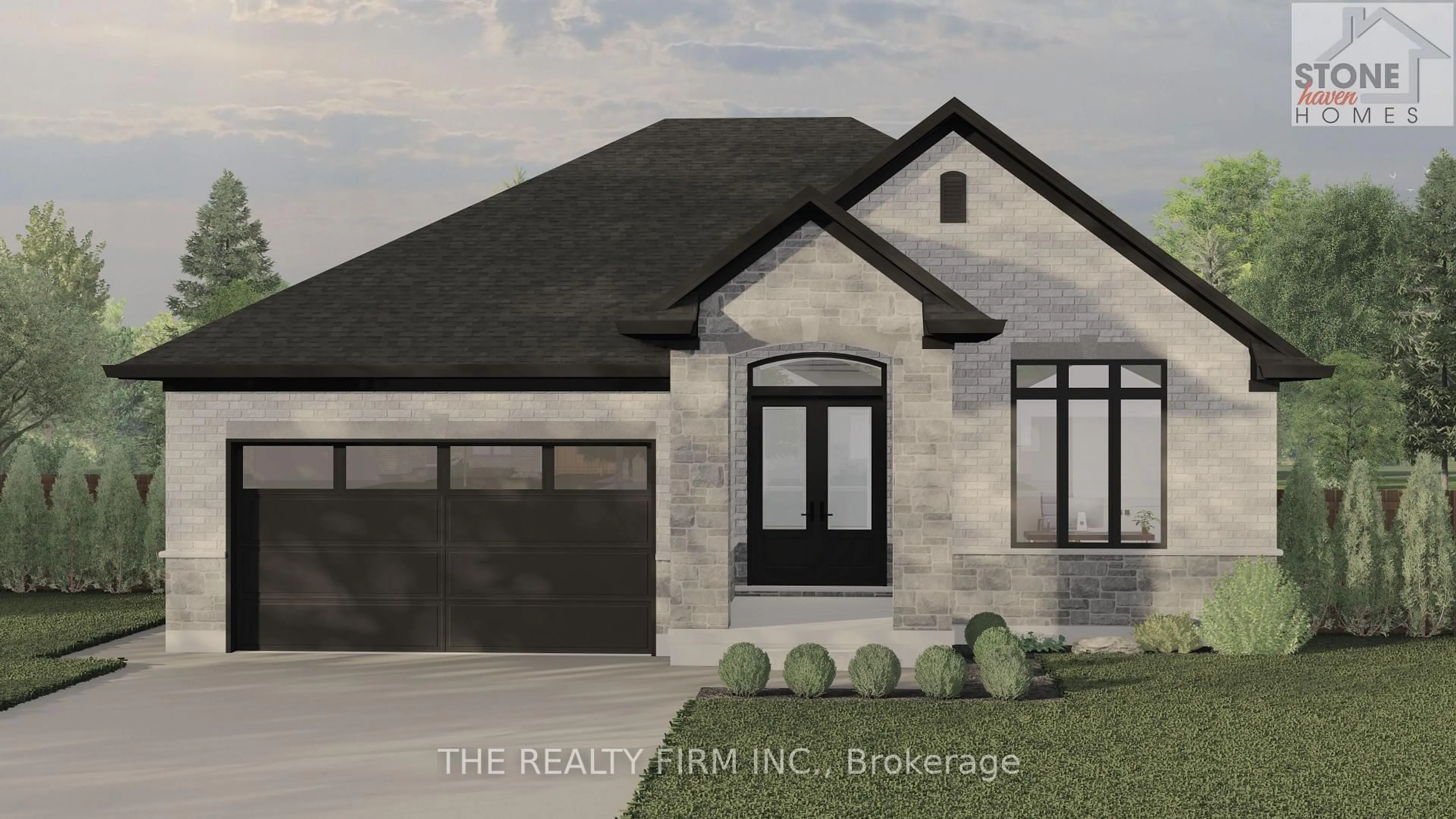 Home with brick exterior material, street for 169 Harvest Lane, Thames Centre Ontario N0L 1G2
