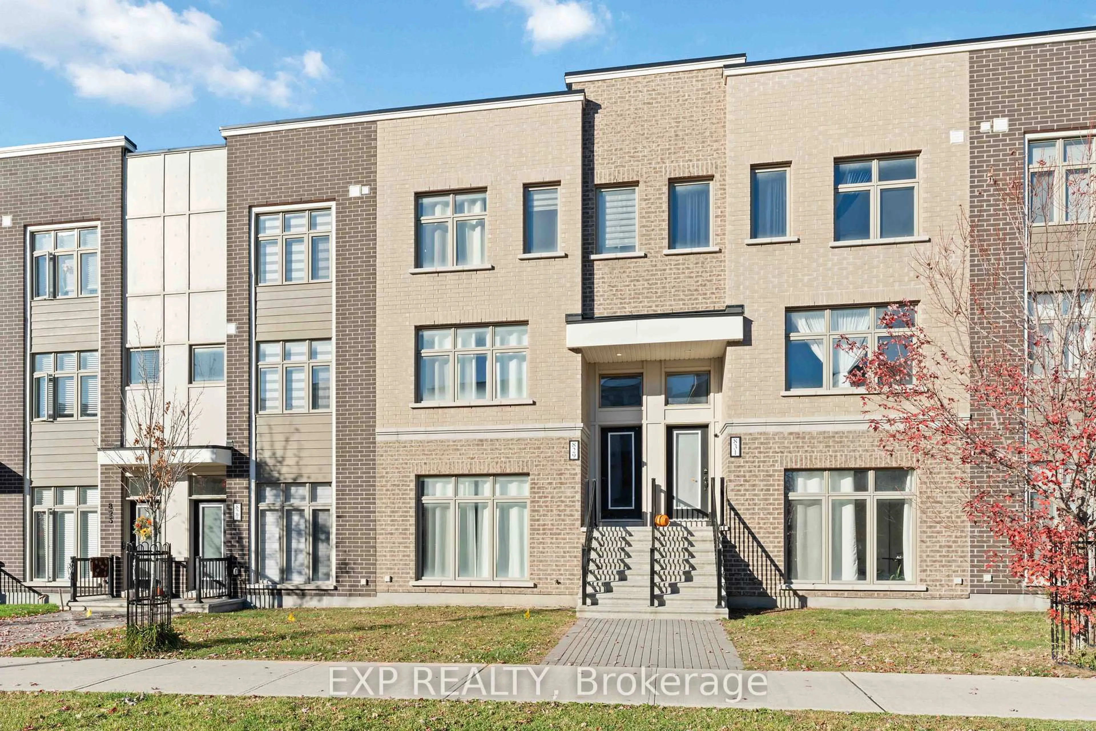 Home with brick exterior material, building for 829 Mikinak Rd, Ottawa Ontario K1K 4Z9