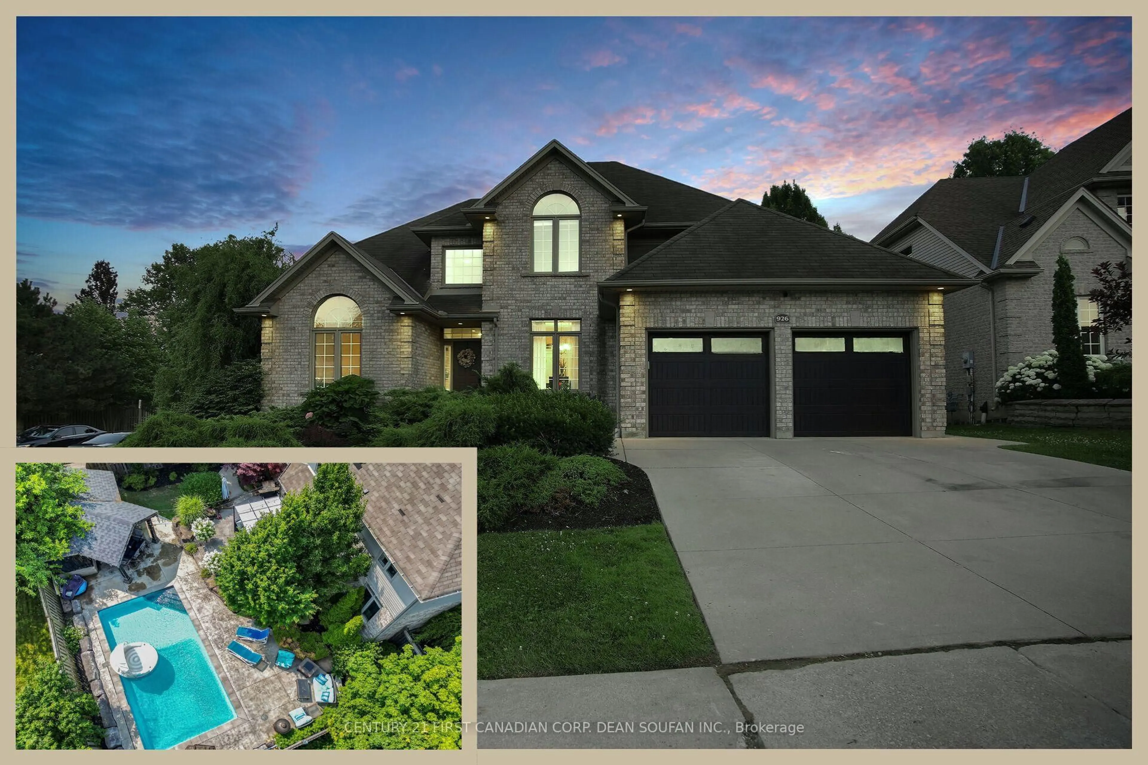 Home with brick exterior material, street for 926 Cranbrook Rd, London South Ontario N6K 4X8